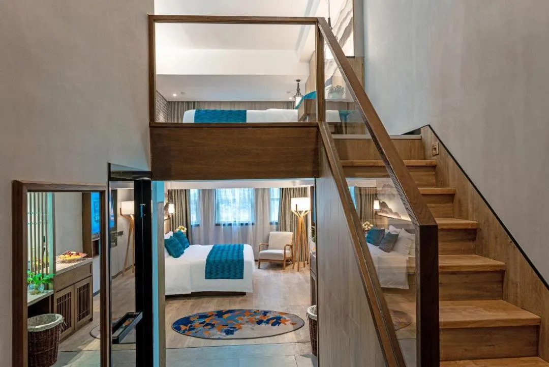 Photo of the whole room, Bed in Mehood Lestie, Xiamen Zhongshan Road Pedestrian Street