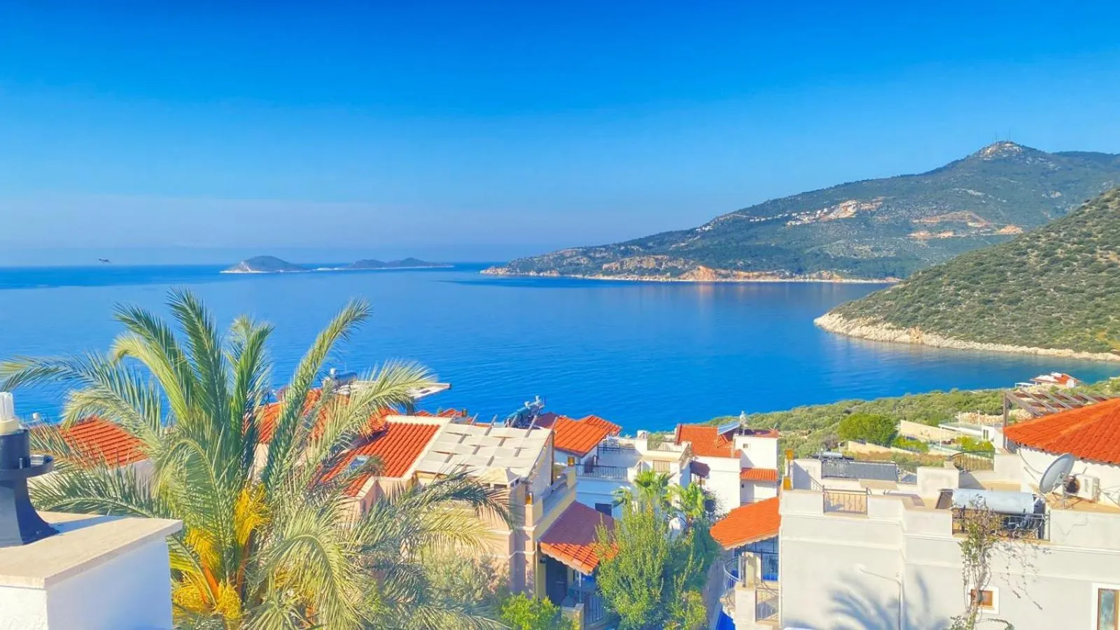 Balcony/Terrace in Villa Esinti
