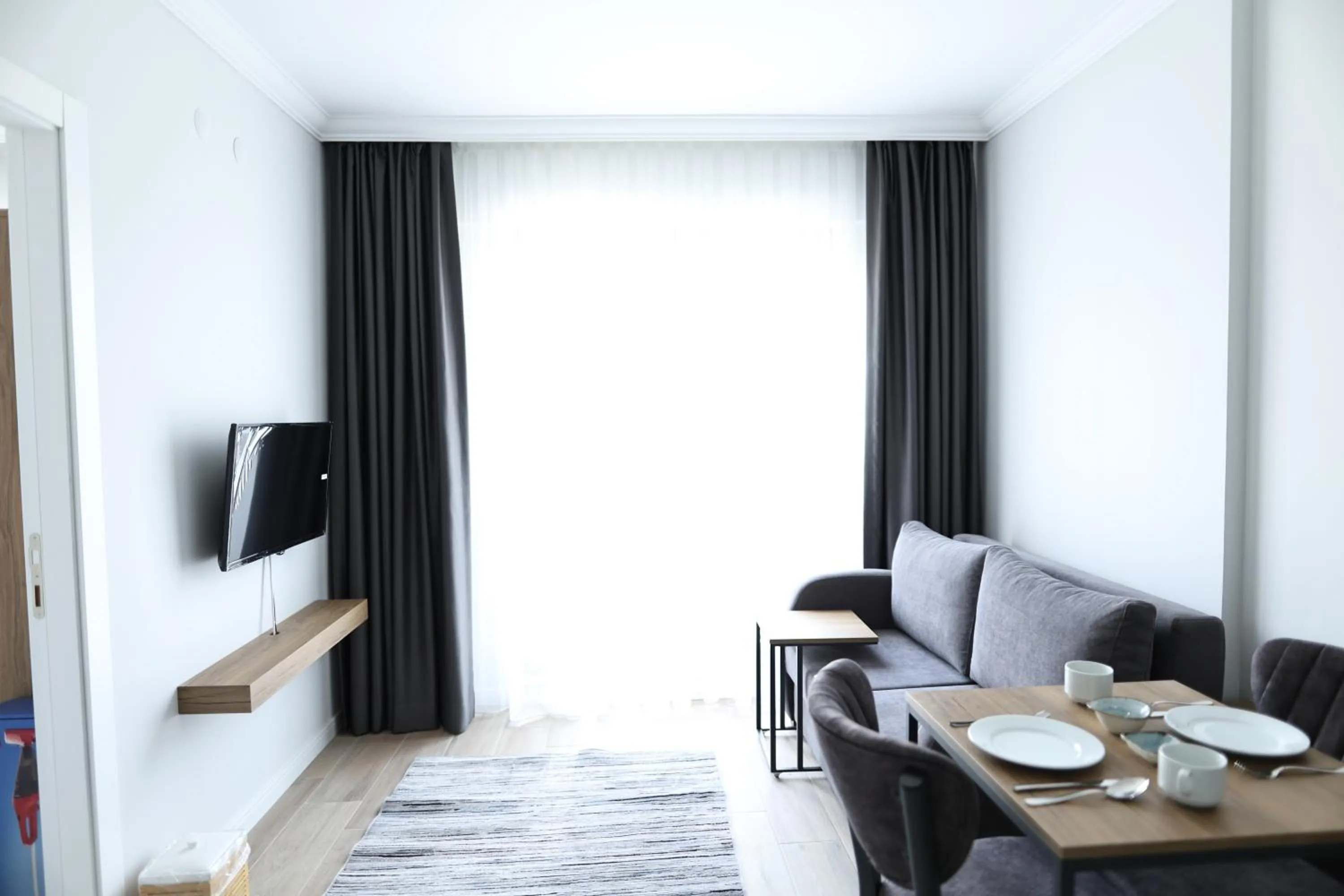 Communal lounge/ TV room in Deluna Yaşamkent