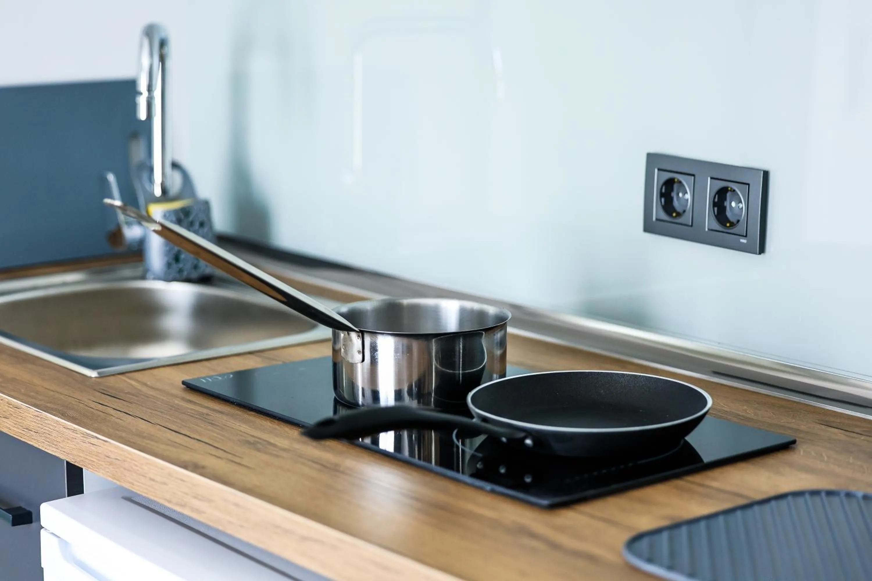 Kitchen or kitchenette in Deluna Yaşamkent