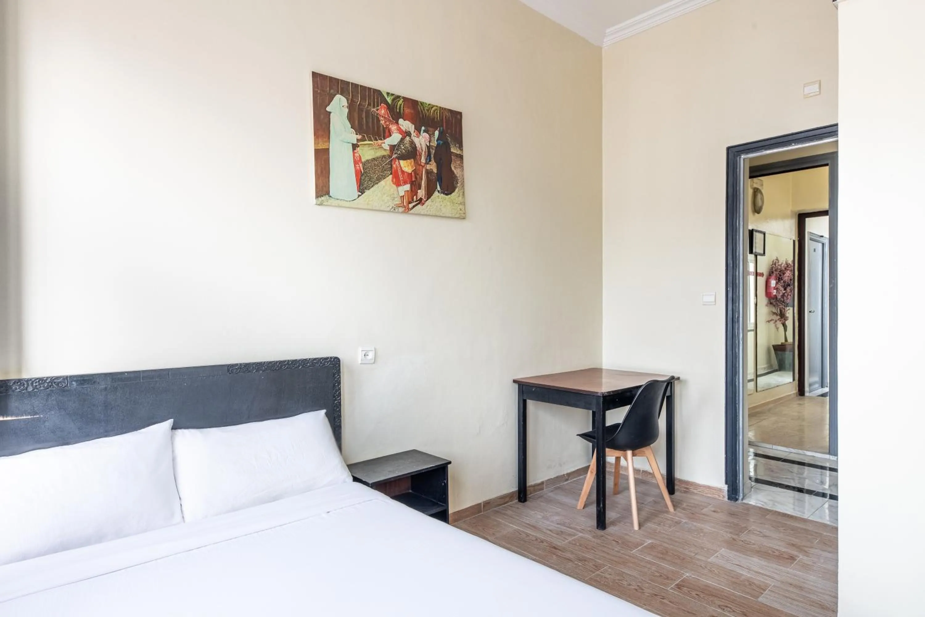 Bed in Hôtel Mauritania Center Tangier