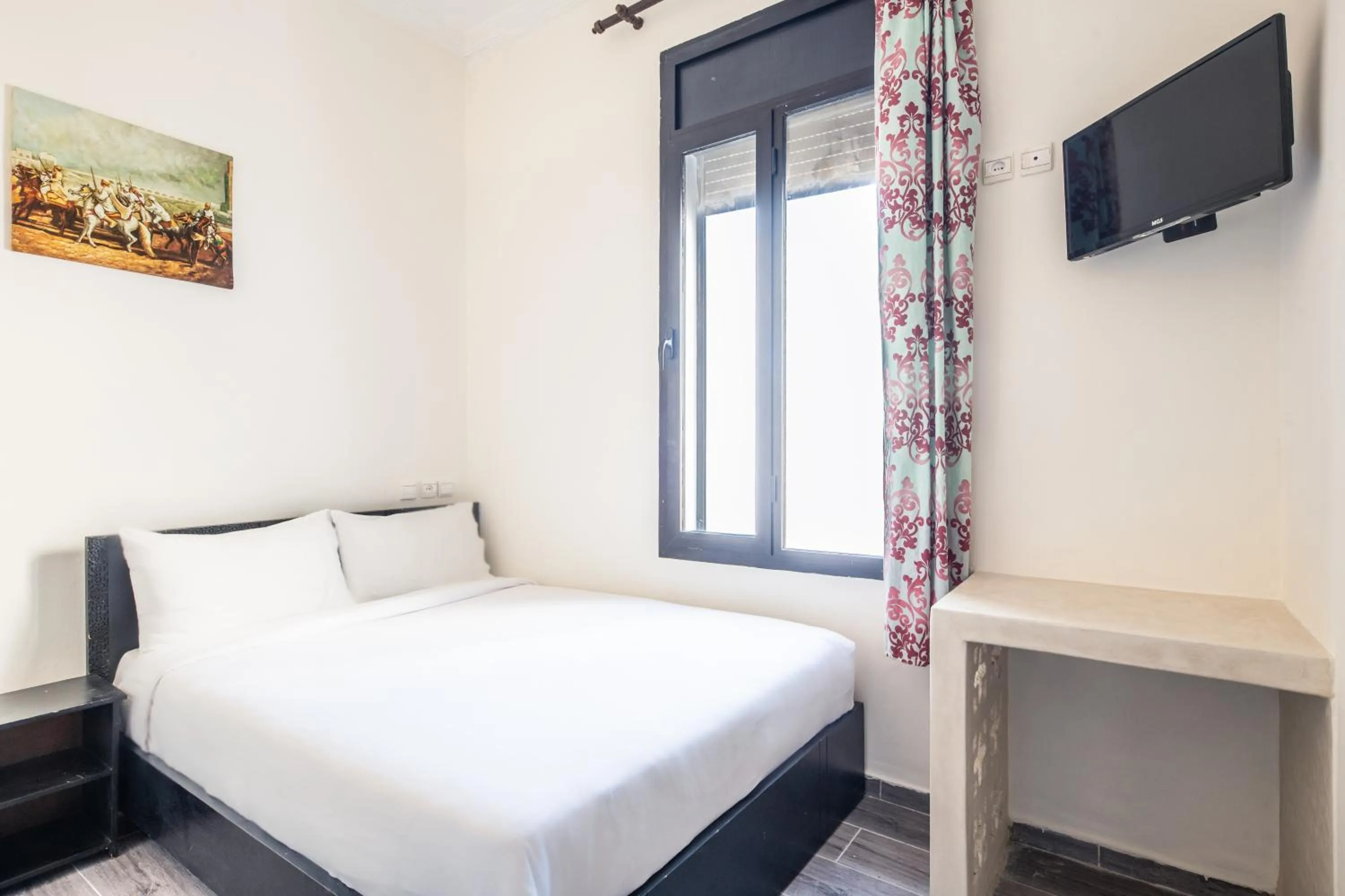 Bed in Hôtel Mauritania Center Tangier