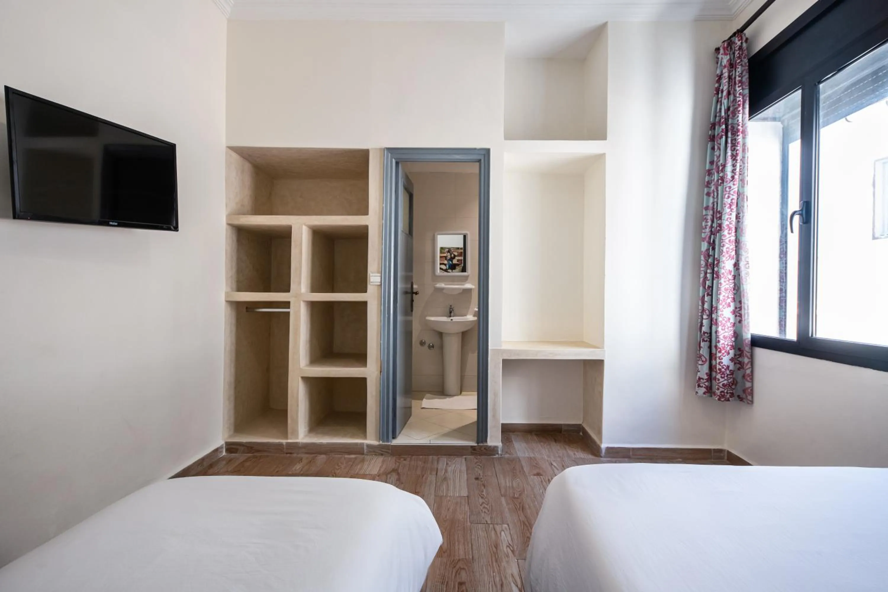 Bed in Hôtel Mauritania Center Tangier