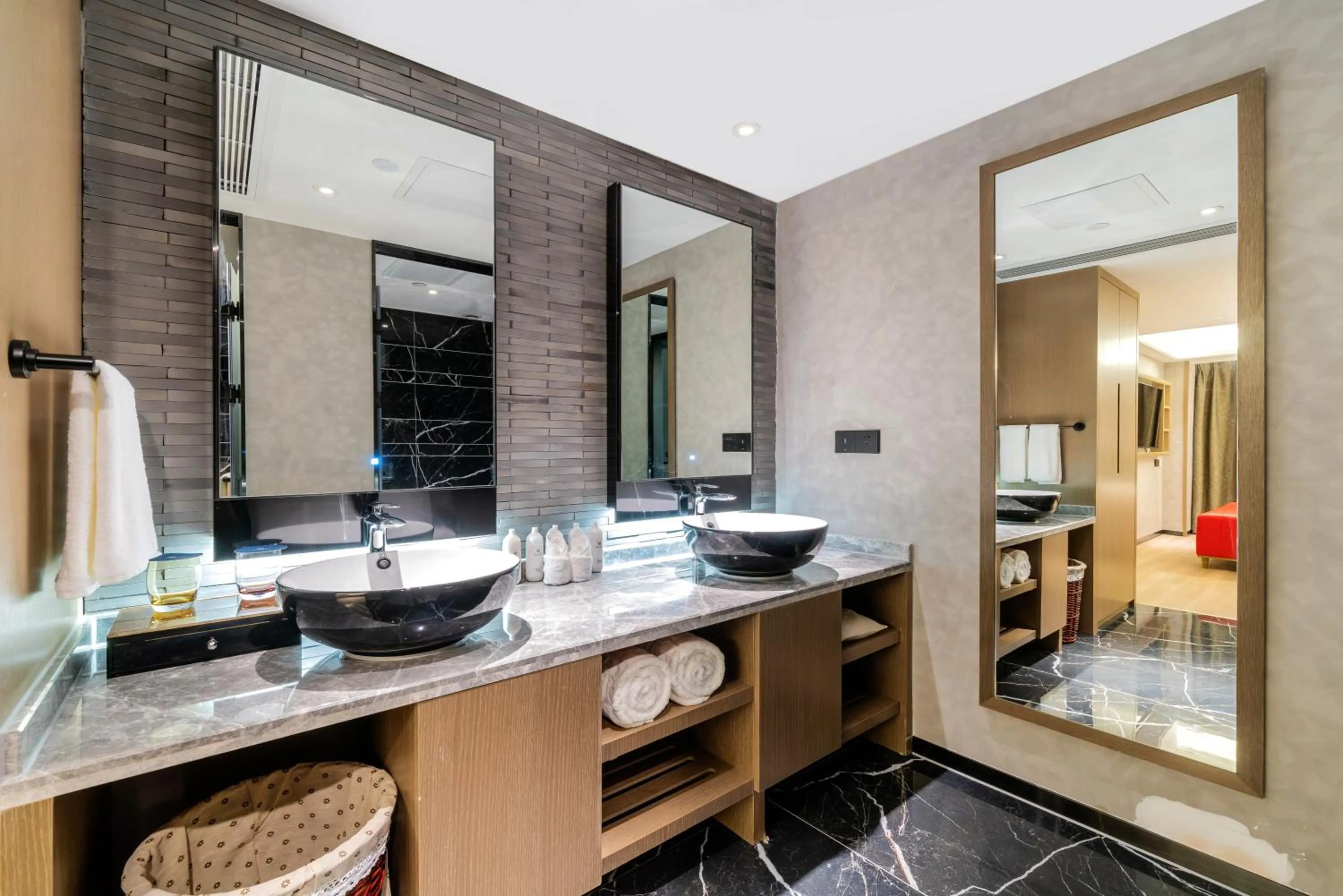Bathroom in LIZ International Hotel Guangzhou Olympic Sports Center