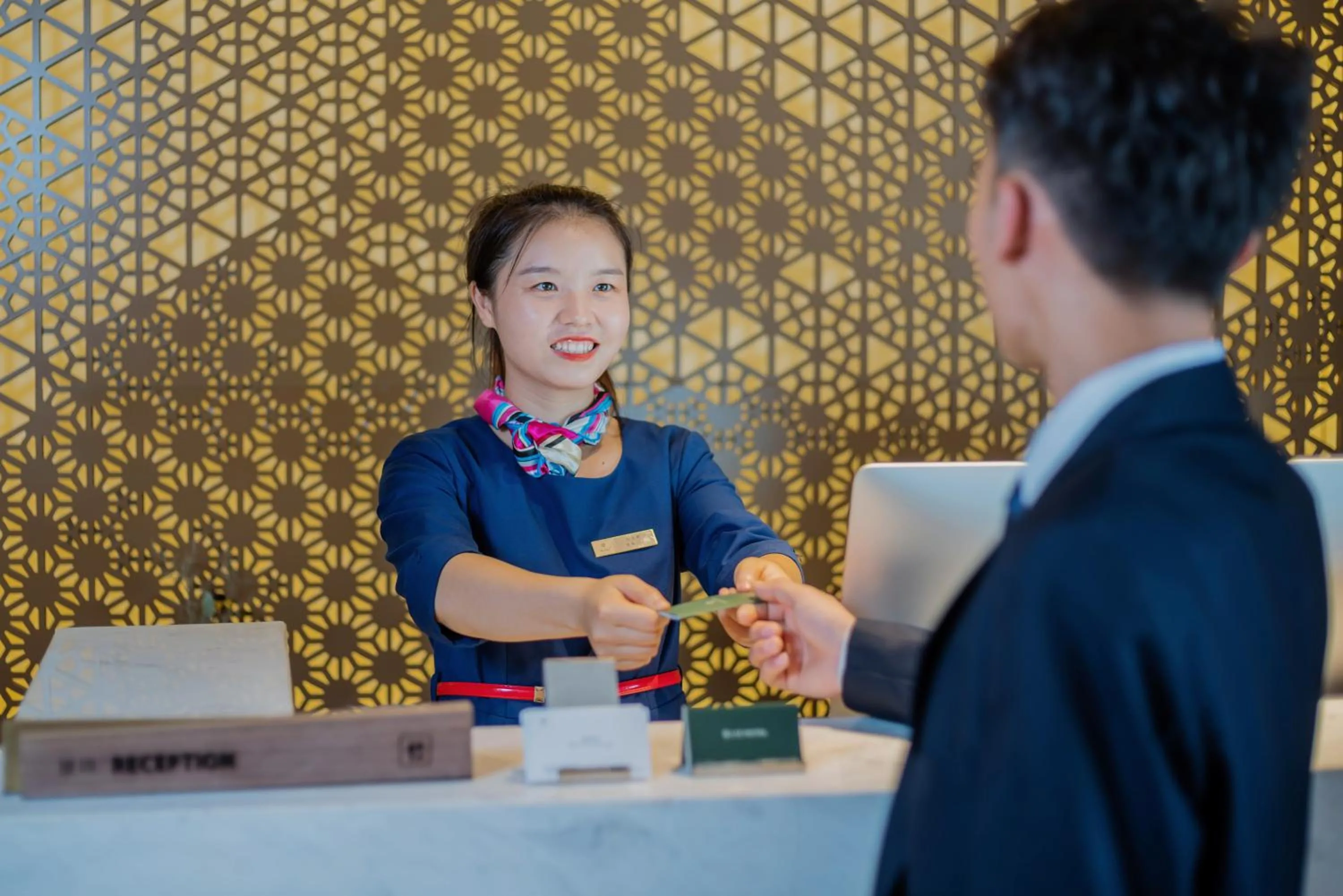 Staff in LIZ International Hotel Guangzhou Olympic Sports Center