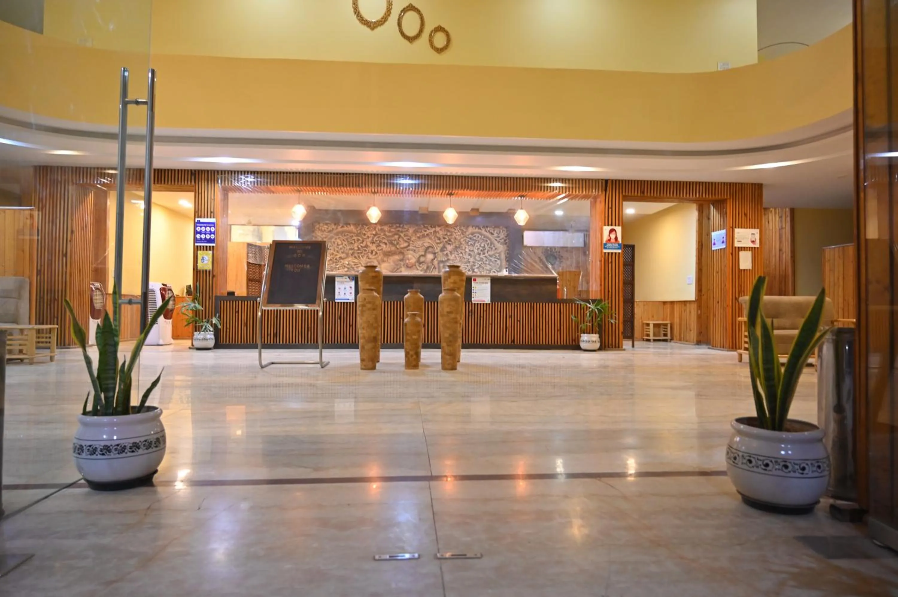Lobby or reception in Orchha Club and Resort - OCR