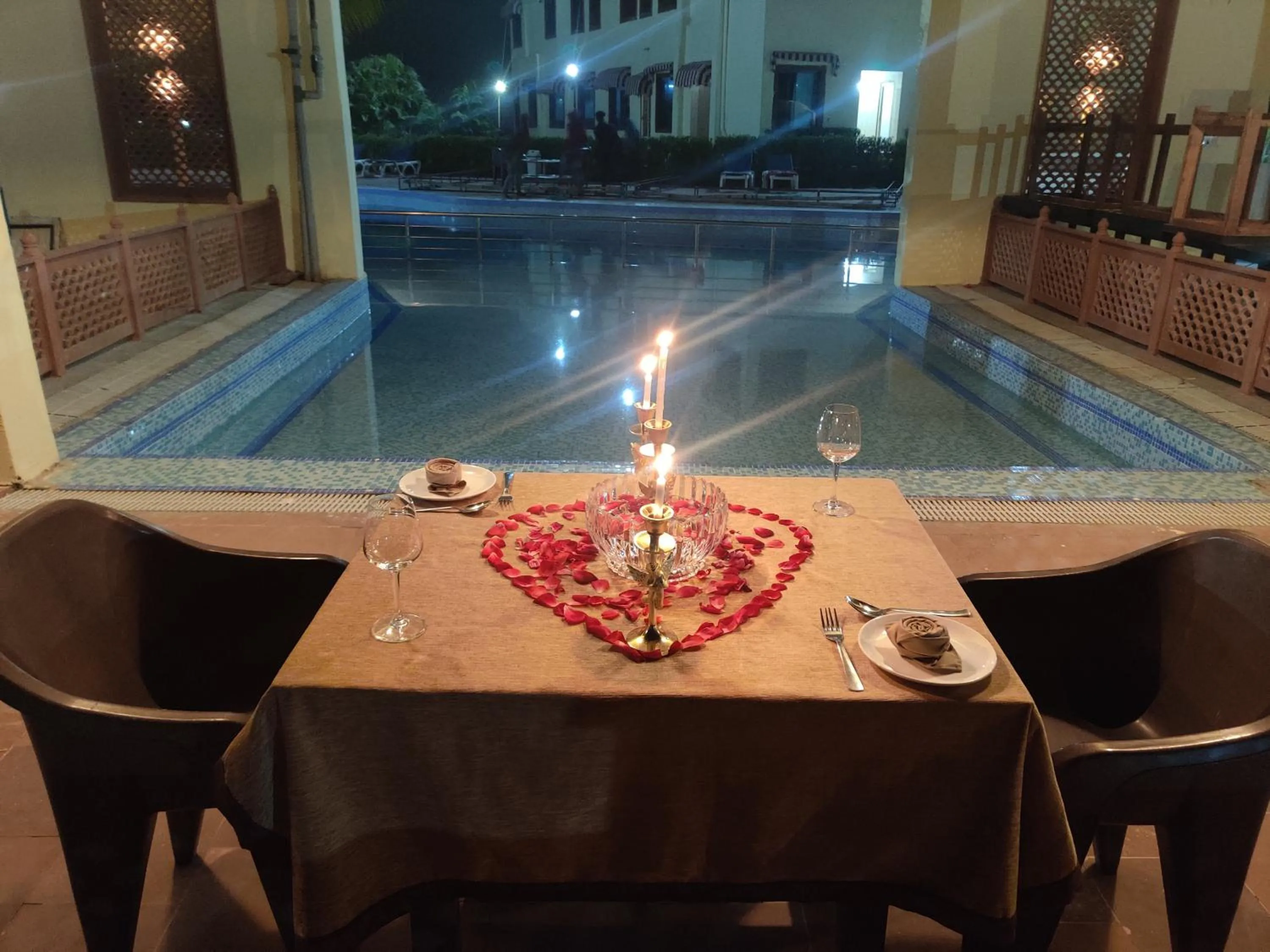 Dinner in Orchha Club and Resort - OCR
