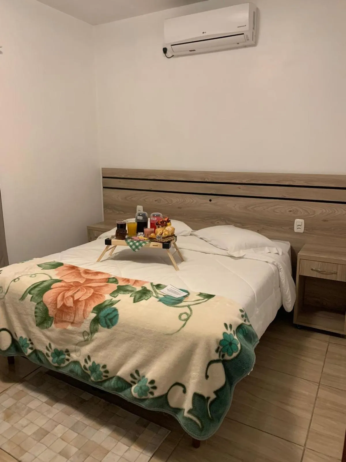 Bed in Pousada Schmitz