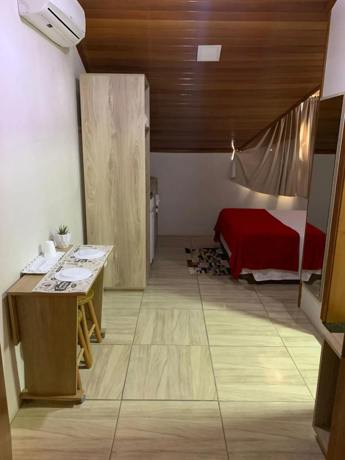 Bed in Pousada Schmitz