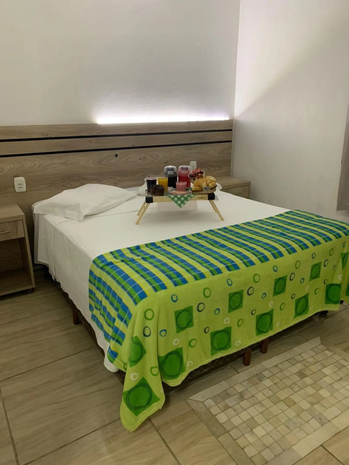 Bed in Pousada Schmitz