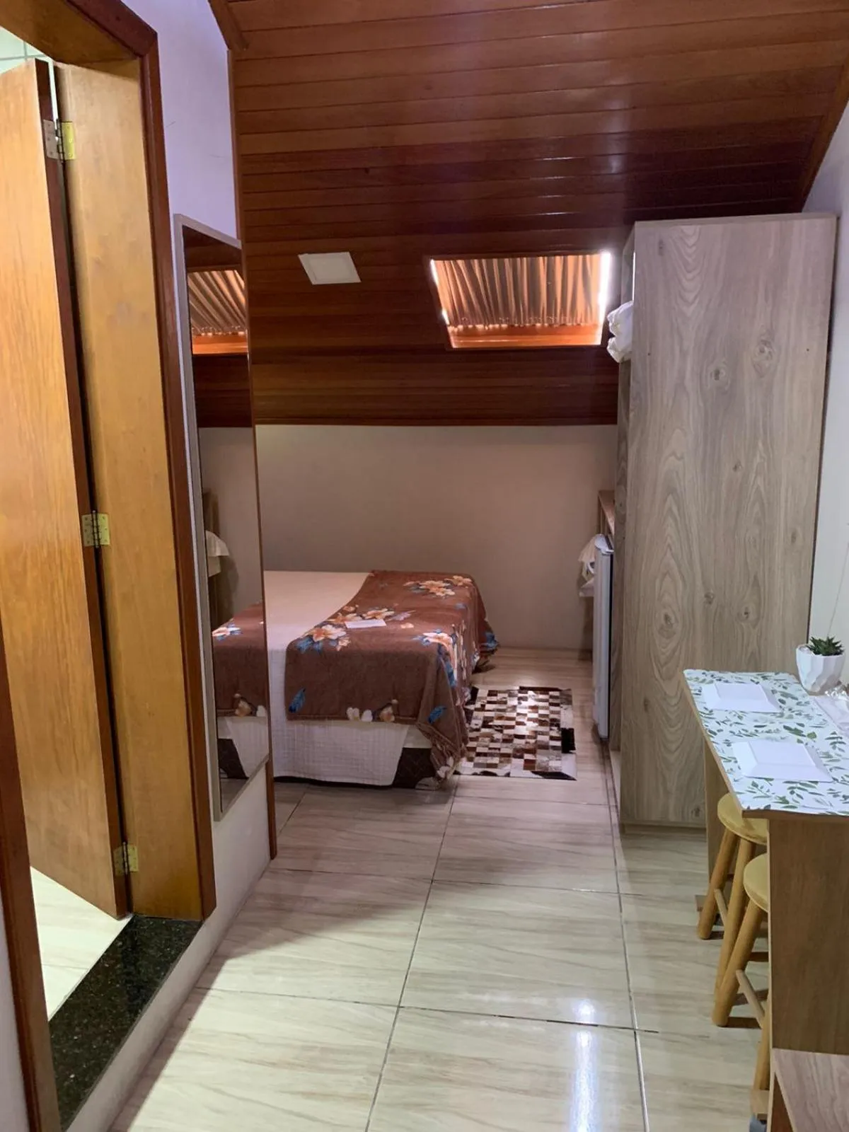 Bed in Pousada Schmitz