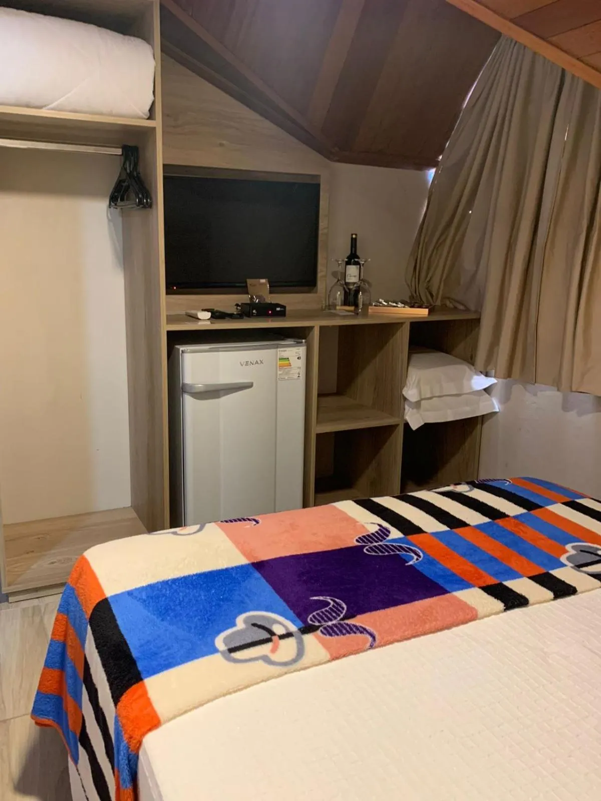 Bed in Pousada Schmitz