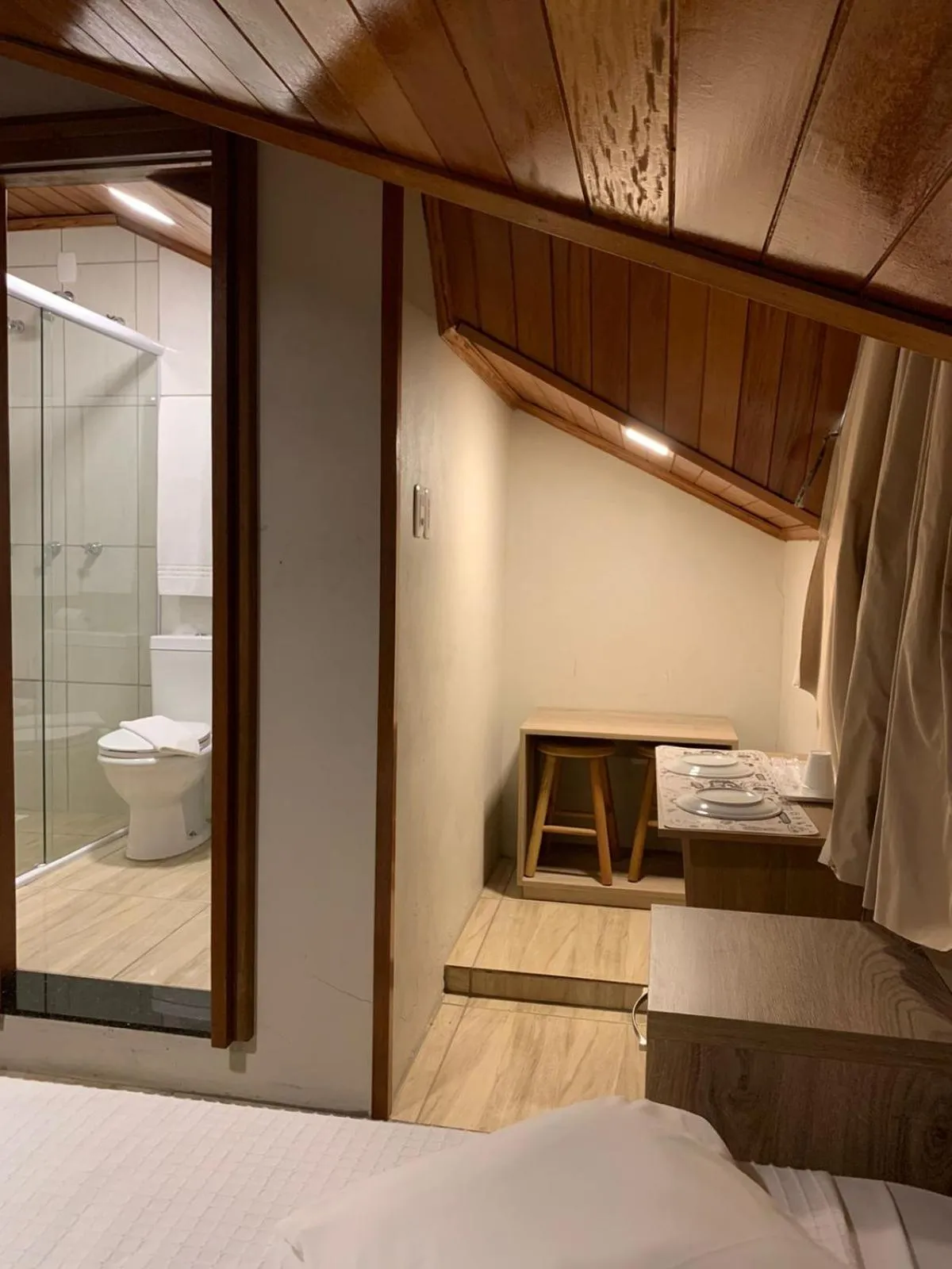 Bed in Pousada Schmitz