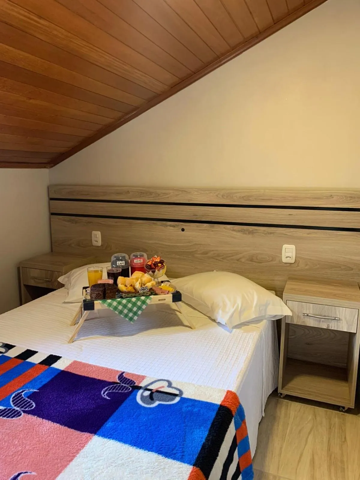 Bed in Pousada Schmitz