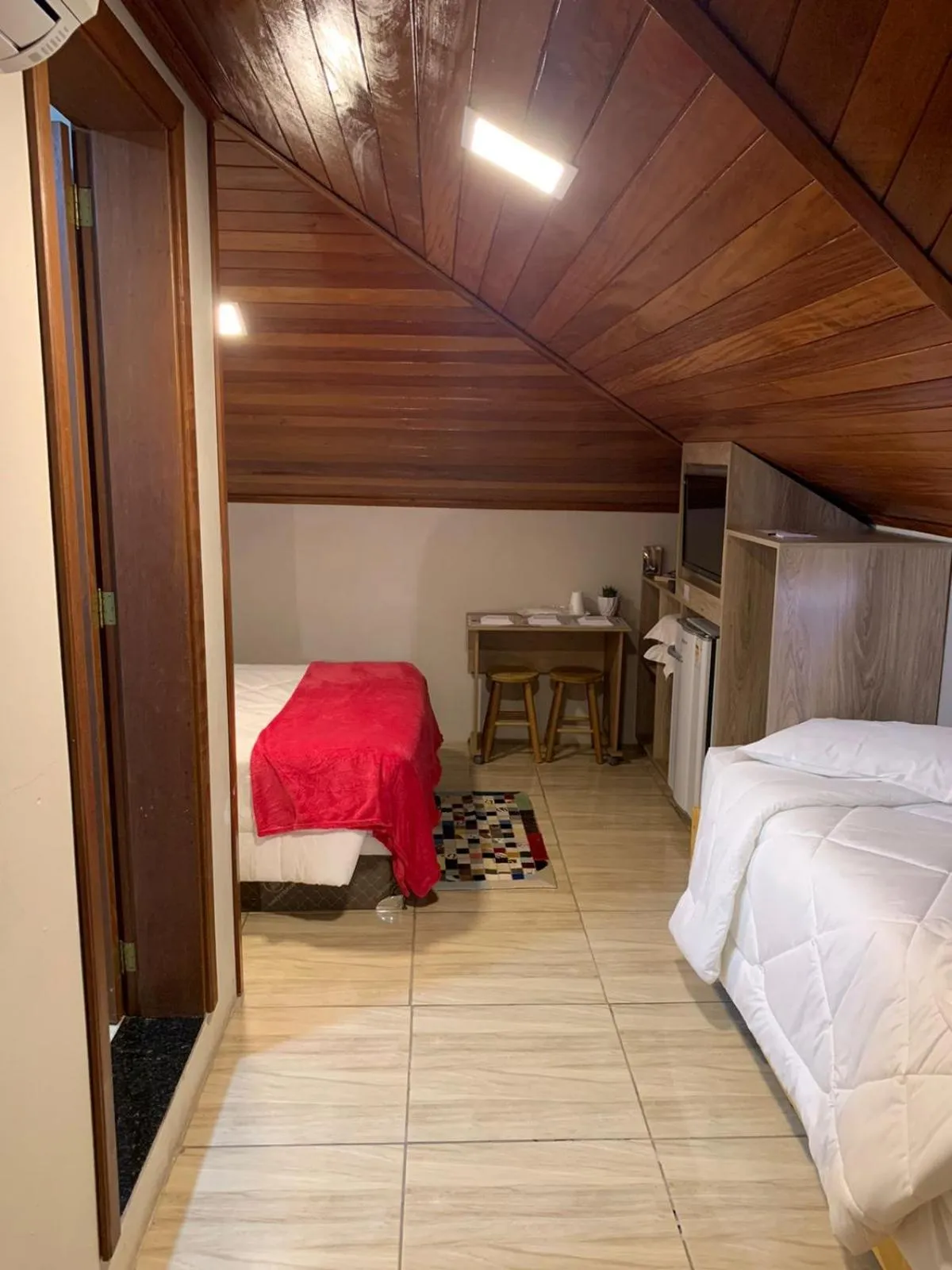 Bed in Pousada Schmitz