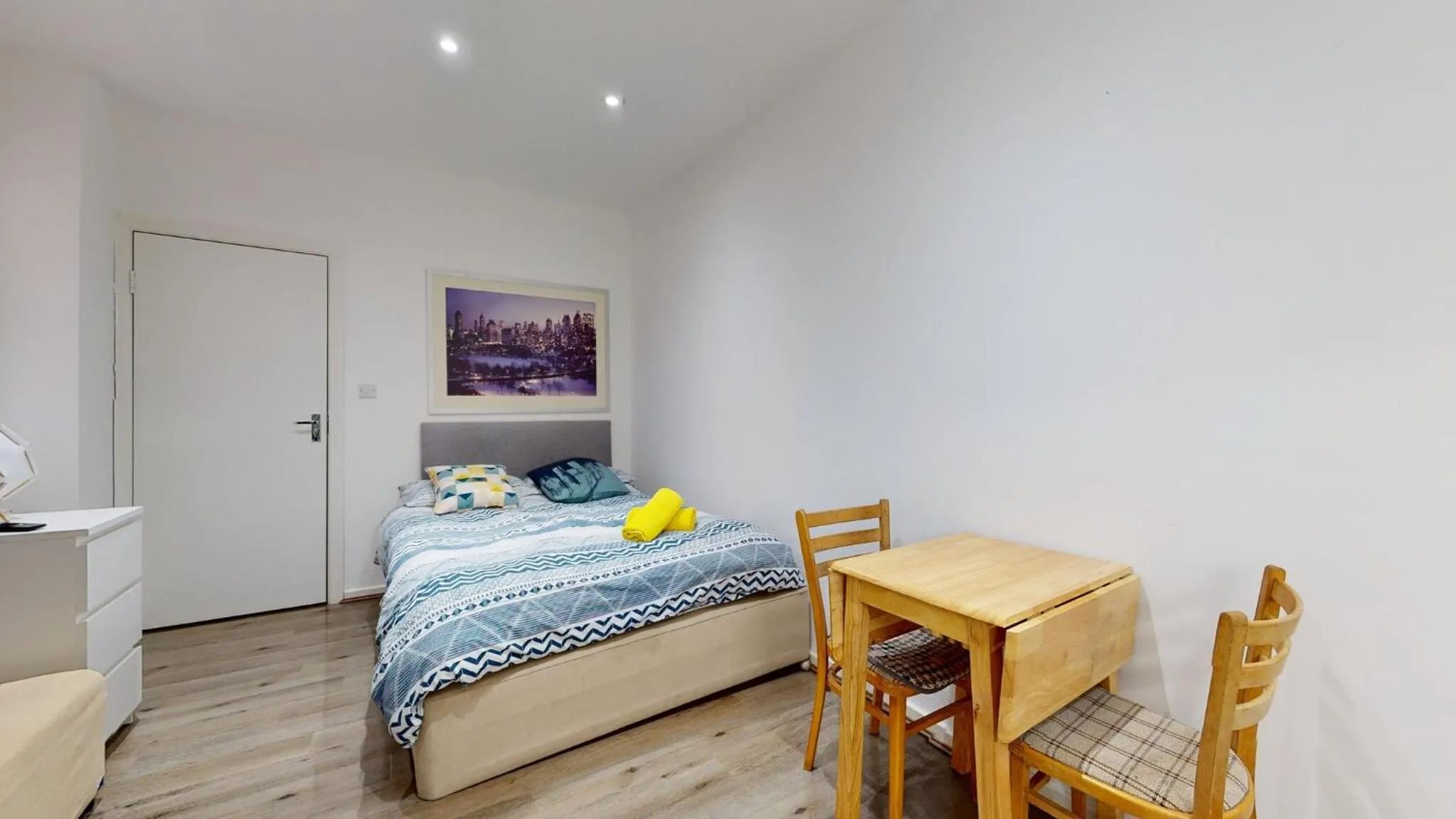 Bed in Studio 48B