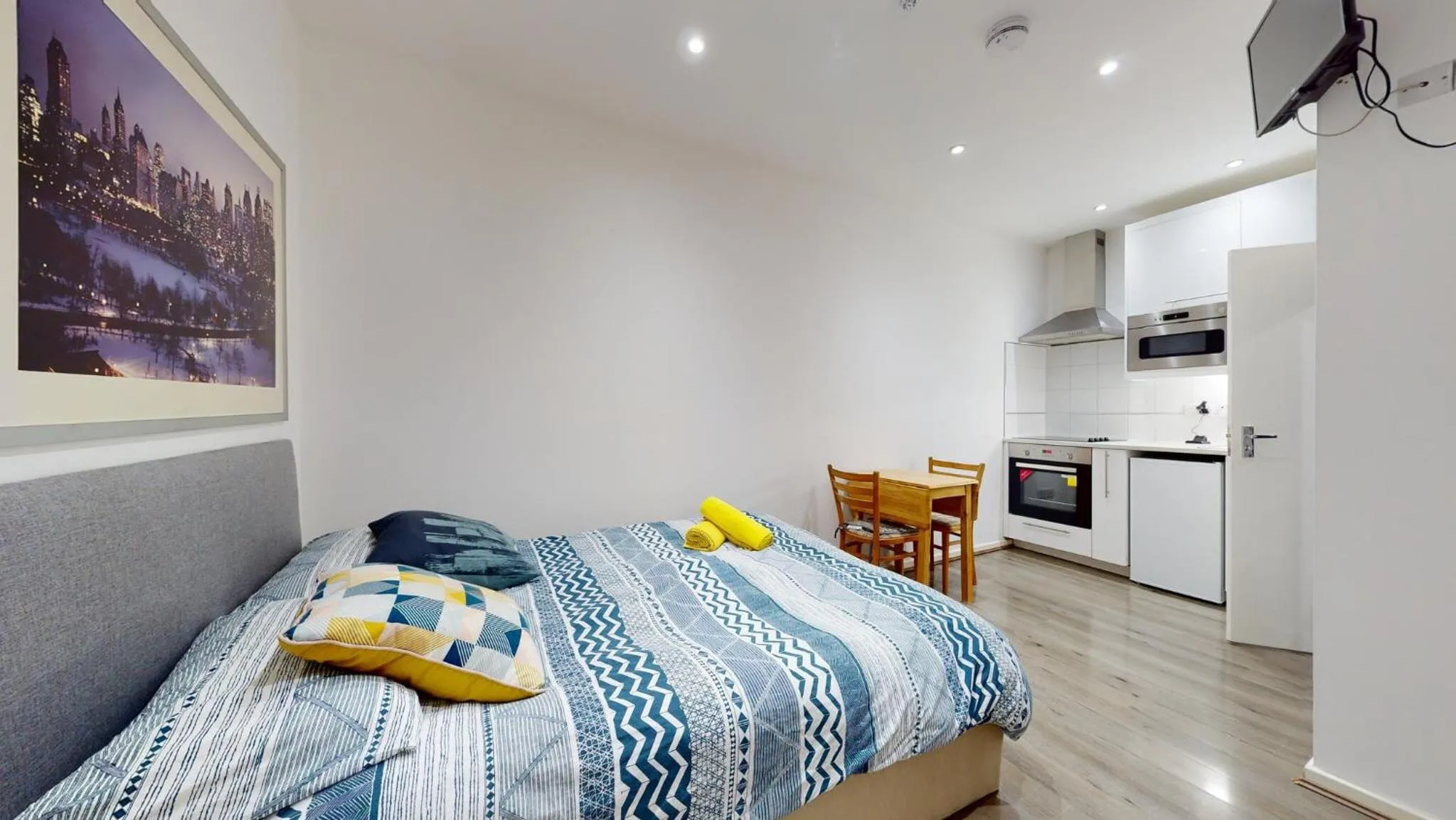 Bed in Studio 48B