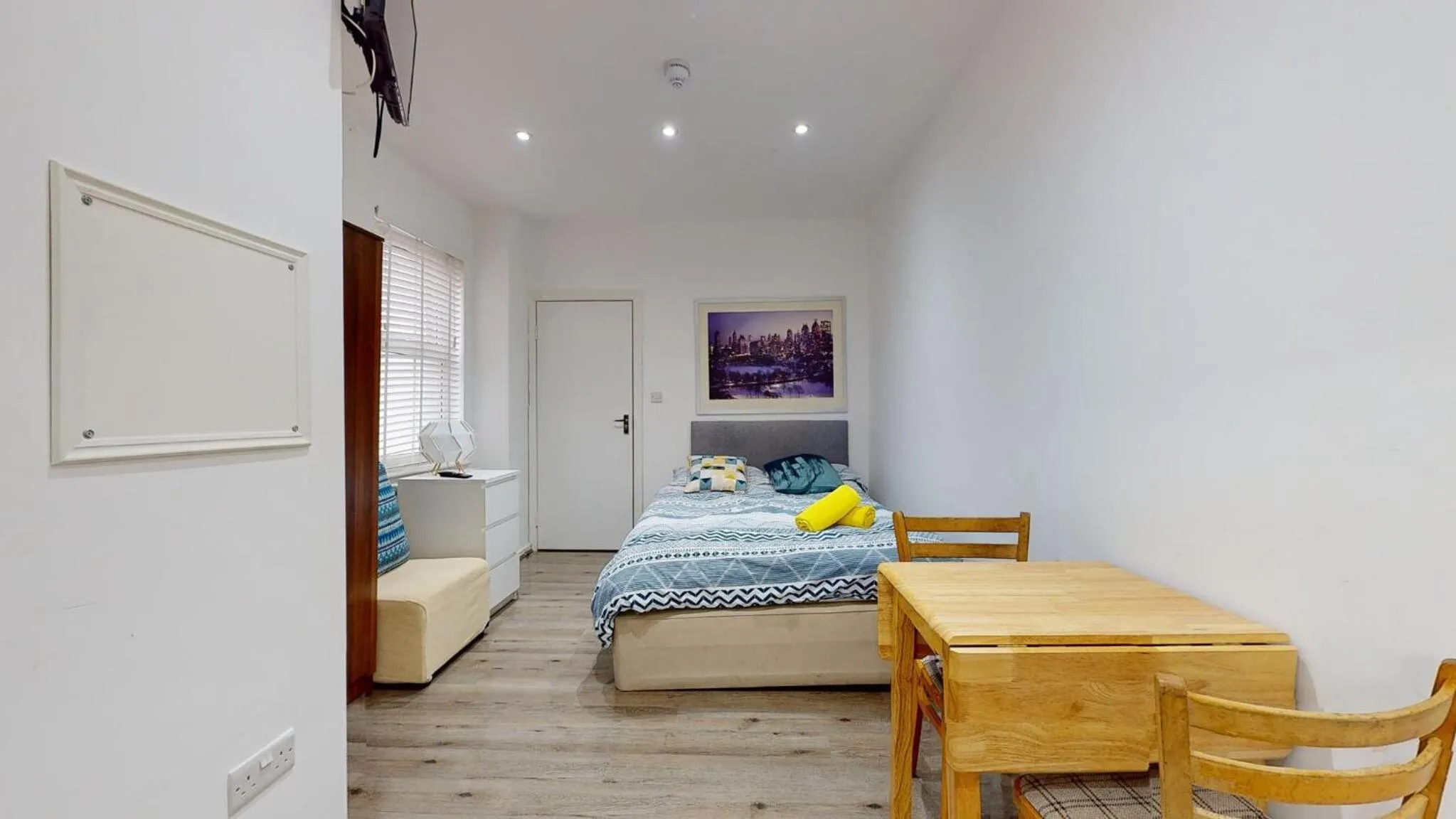 Bed in Studio 48B