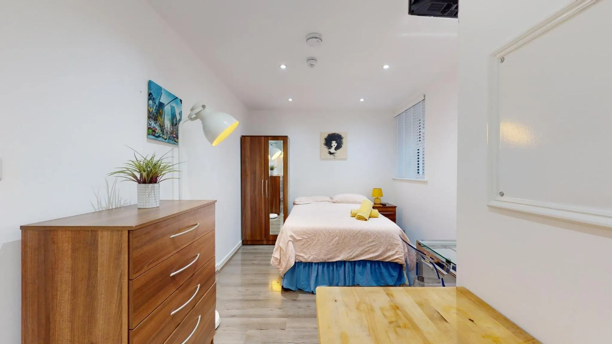 Bed in Studio 48B