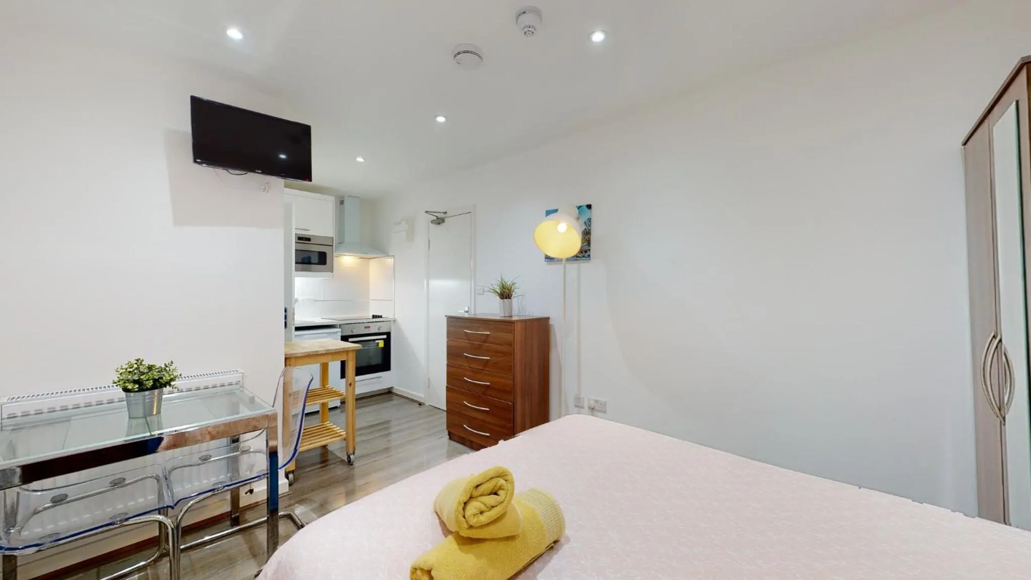 Bed in Studio 48B