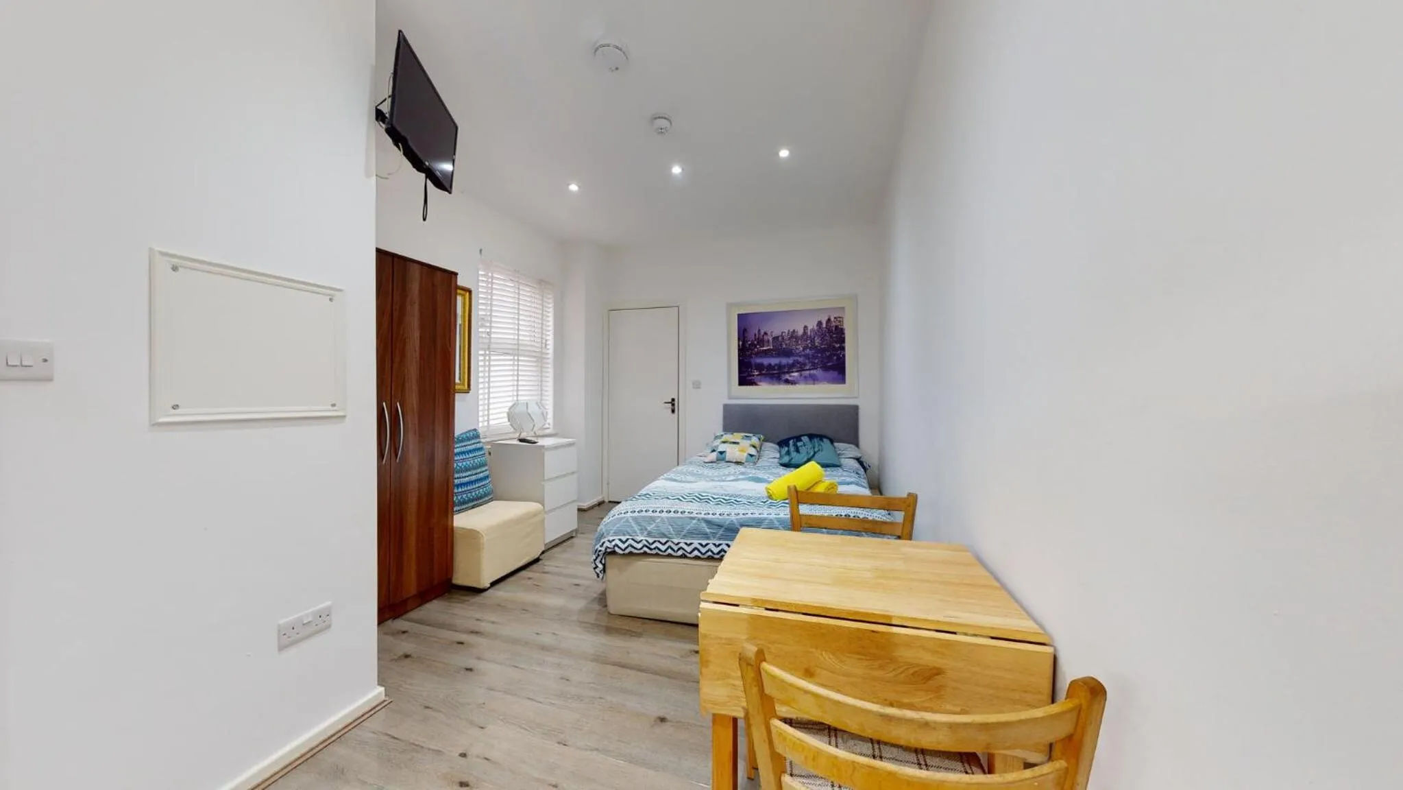 Bed in Studio 48B
