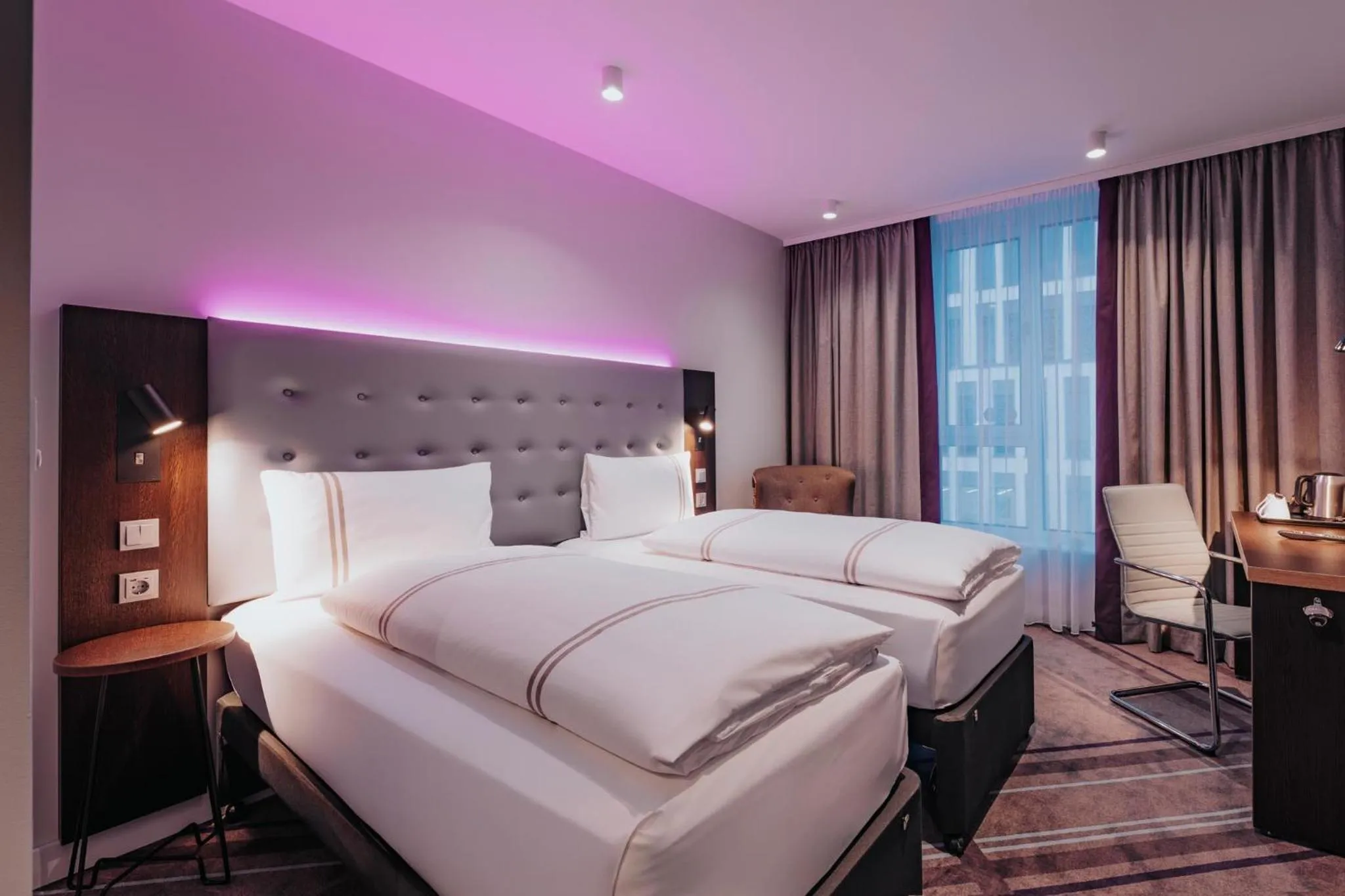 Bedroom, Bed in Premier Inn Rosenheim City Lokhöfe