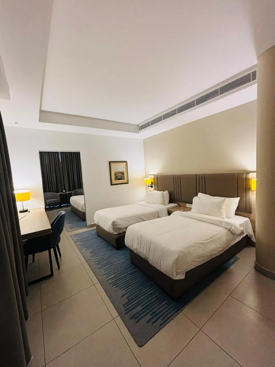 Bed in Golden Tulip Amman