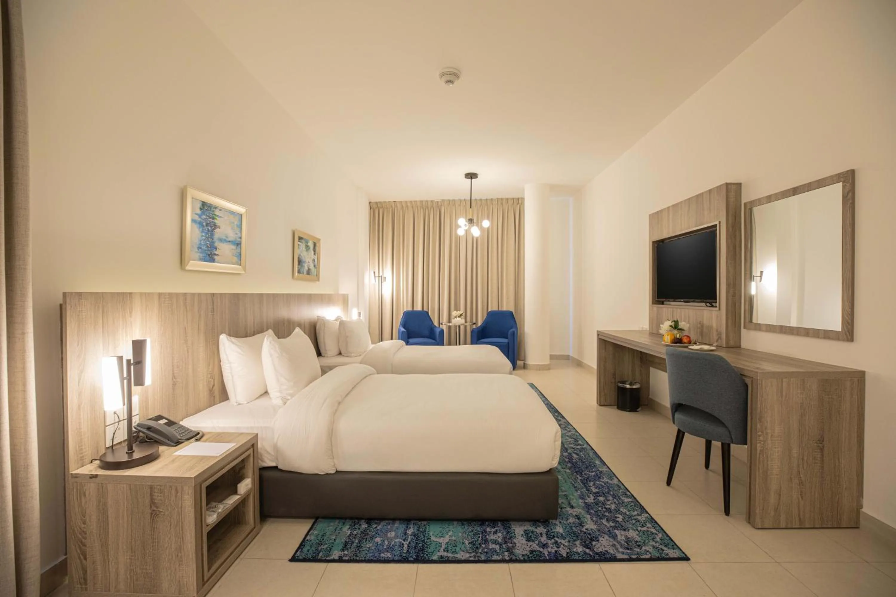 Bed in Golden Tulip Amman