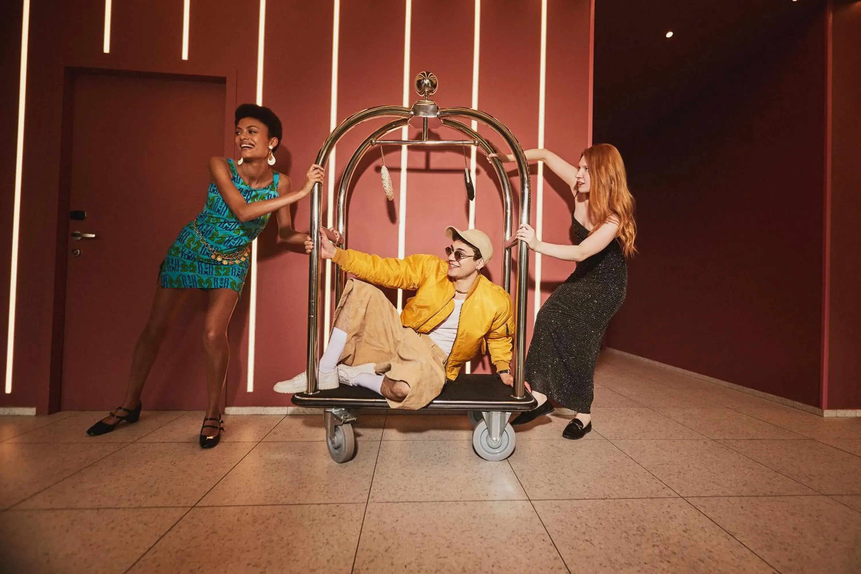 Lobby or reception in lyf Gambetta Paris Lobby or reception in lyf Gambetta Paris