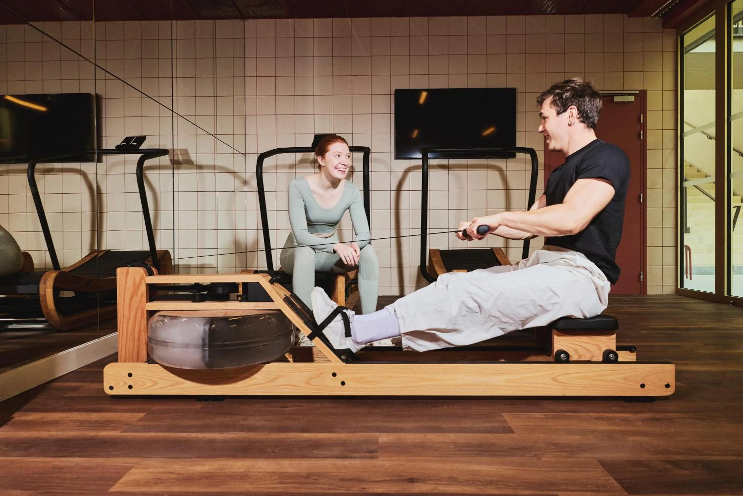 Fitness centre/facilities in lyf Gambetta Paris