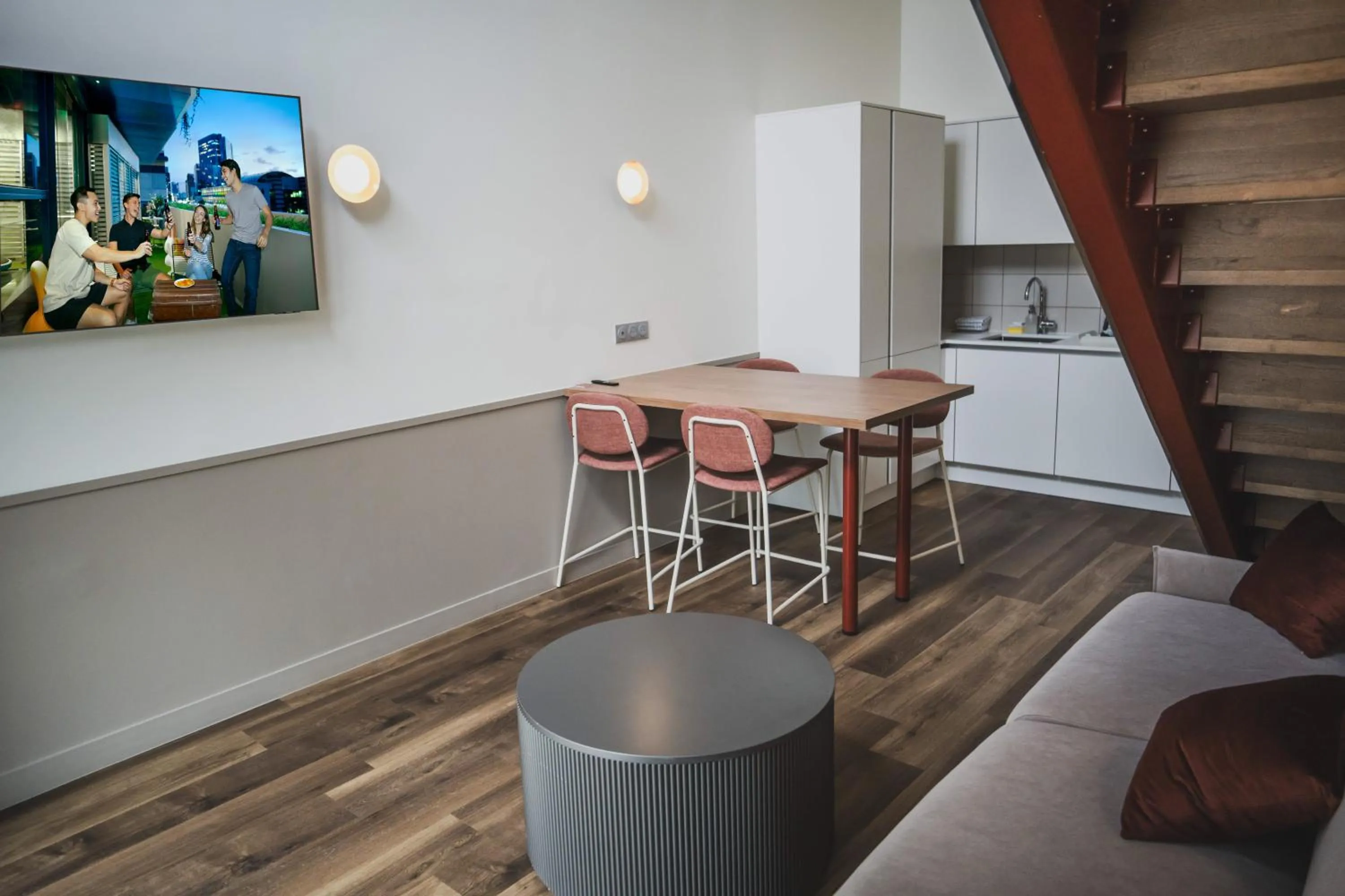 Kitchen or kitchenette in lyf Gambetta Paris