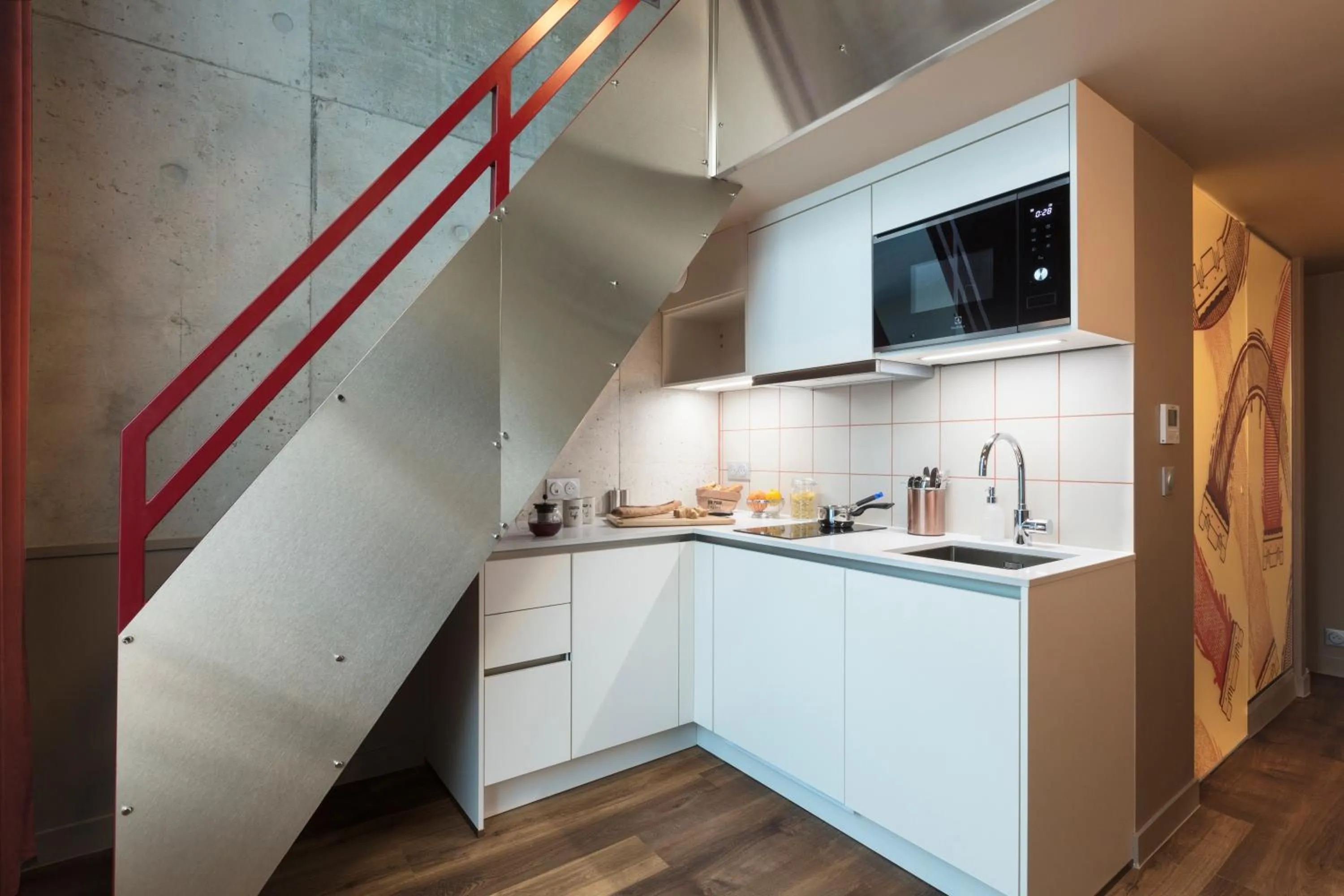 kitchen in lyf Gambetta Paris