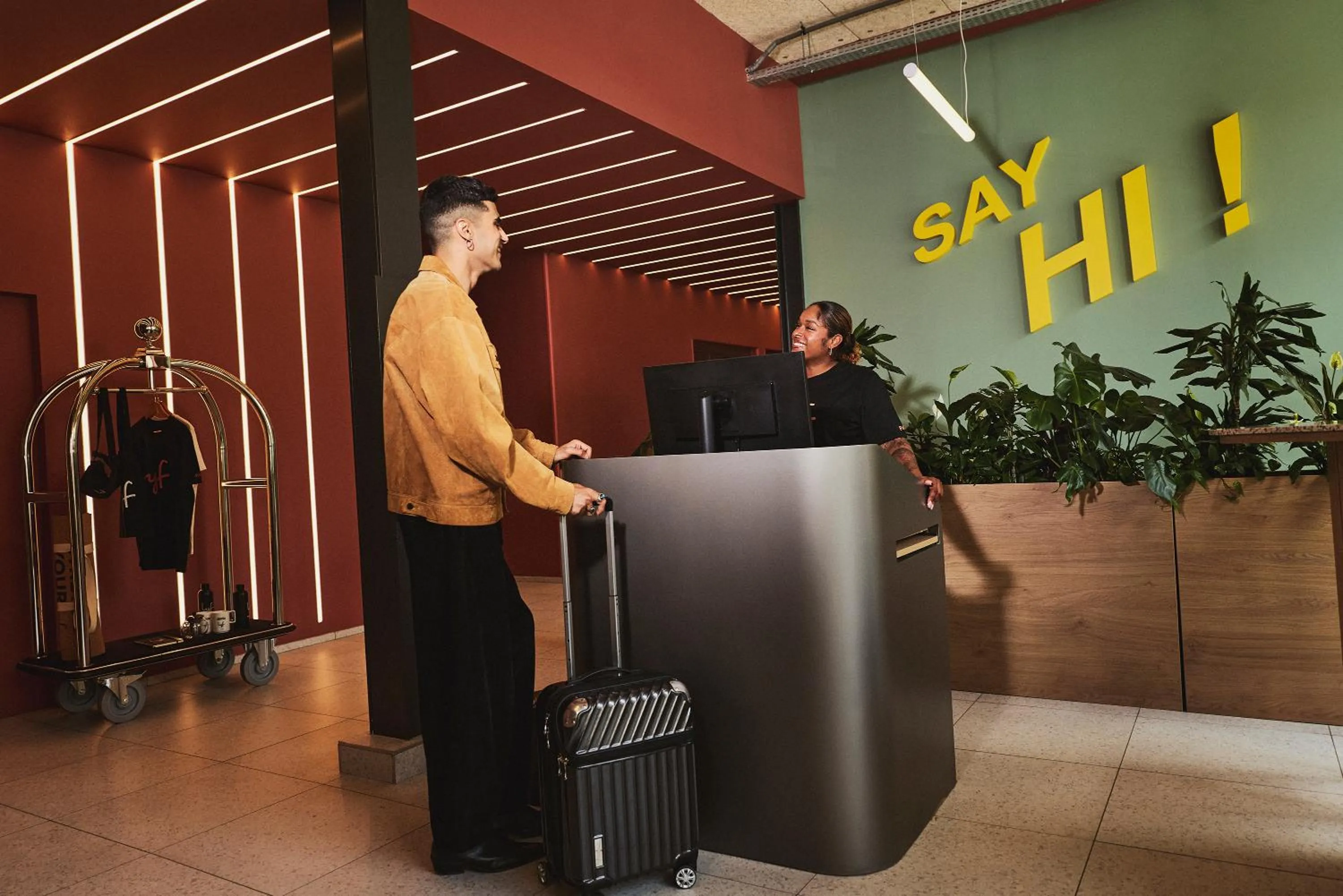 Lobby or reception in lyf Gambetta Paris