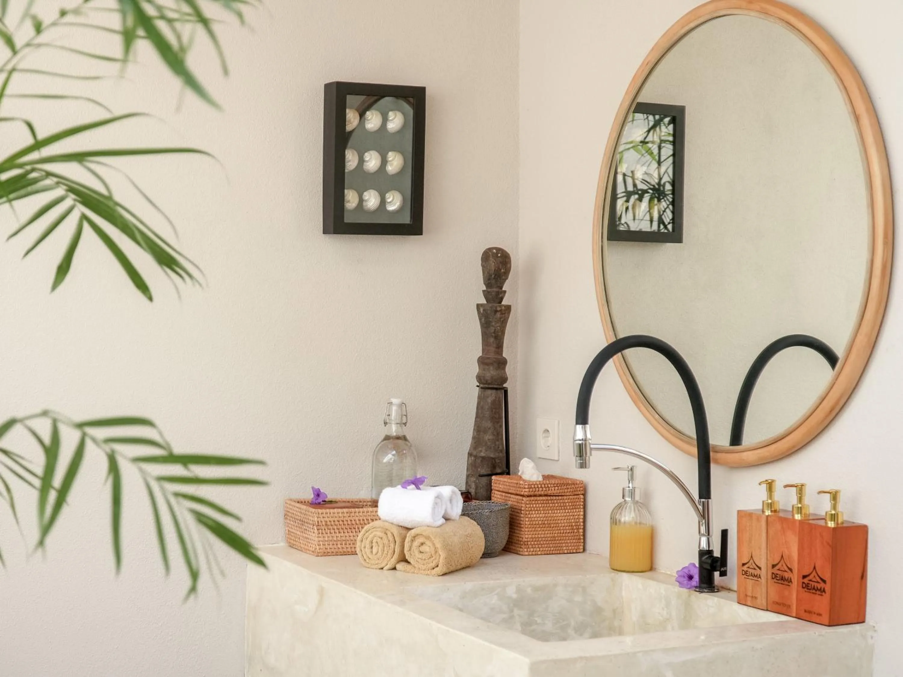 Bathroom in Dejama Glamping Resort Lombok
