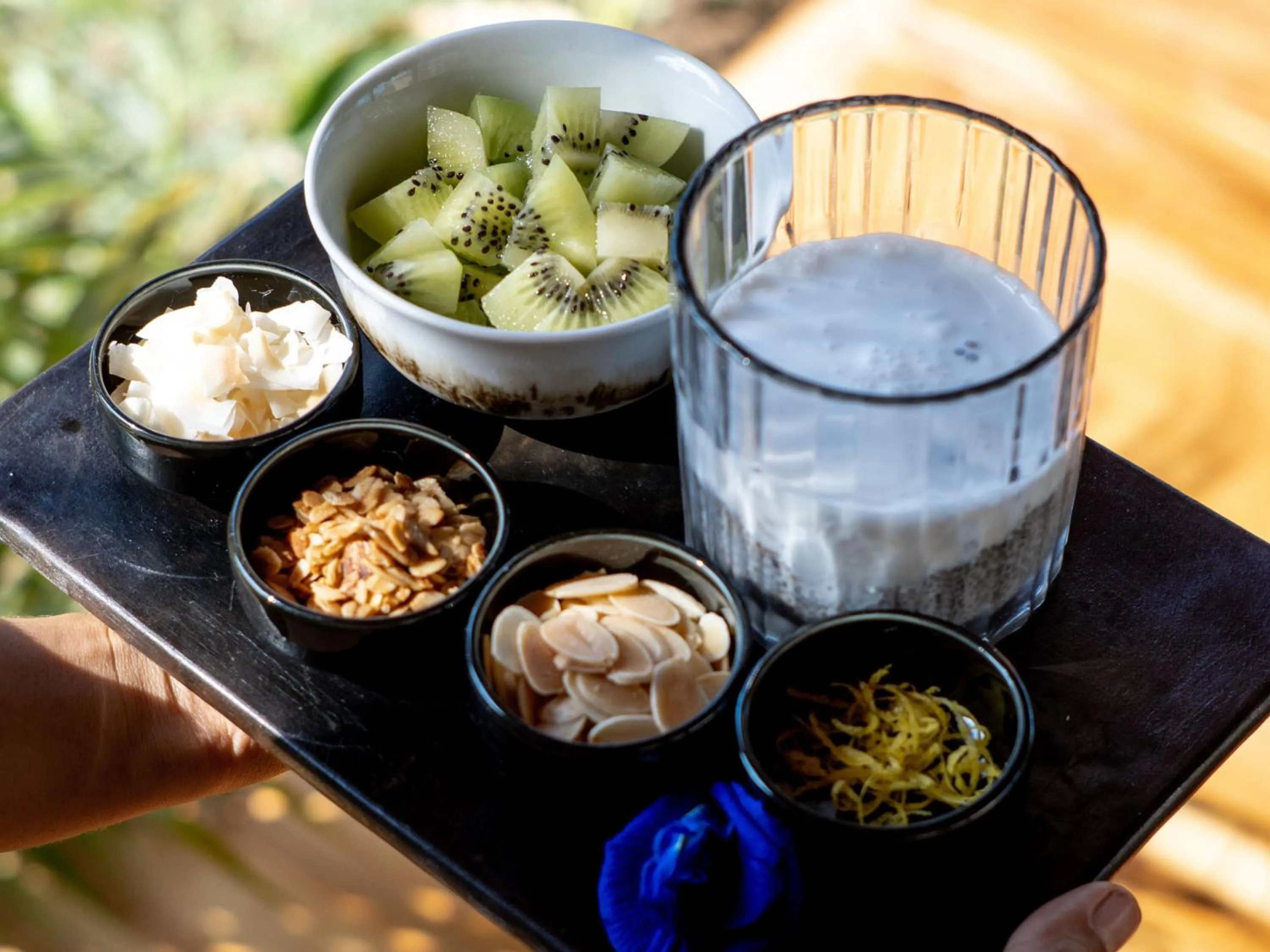 Breakfast in Dejama Glamping Resort Lombok