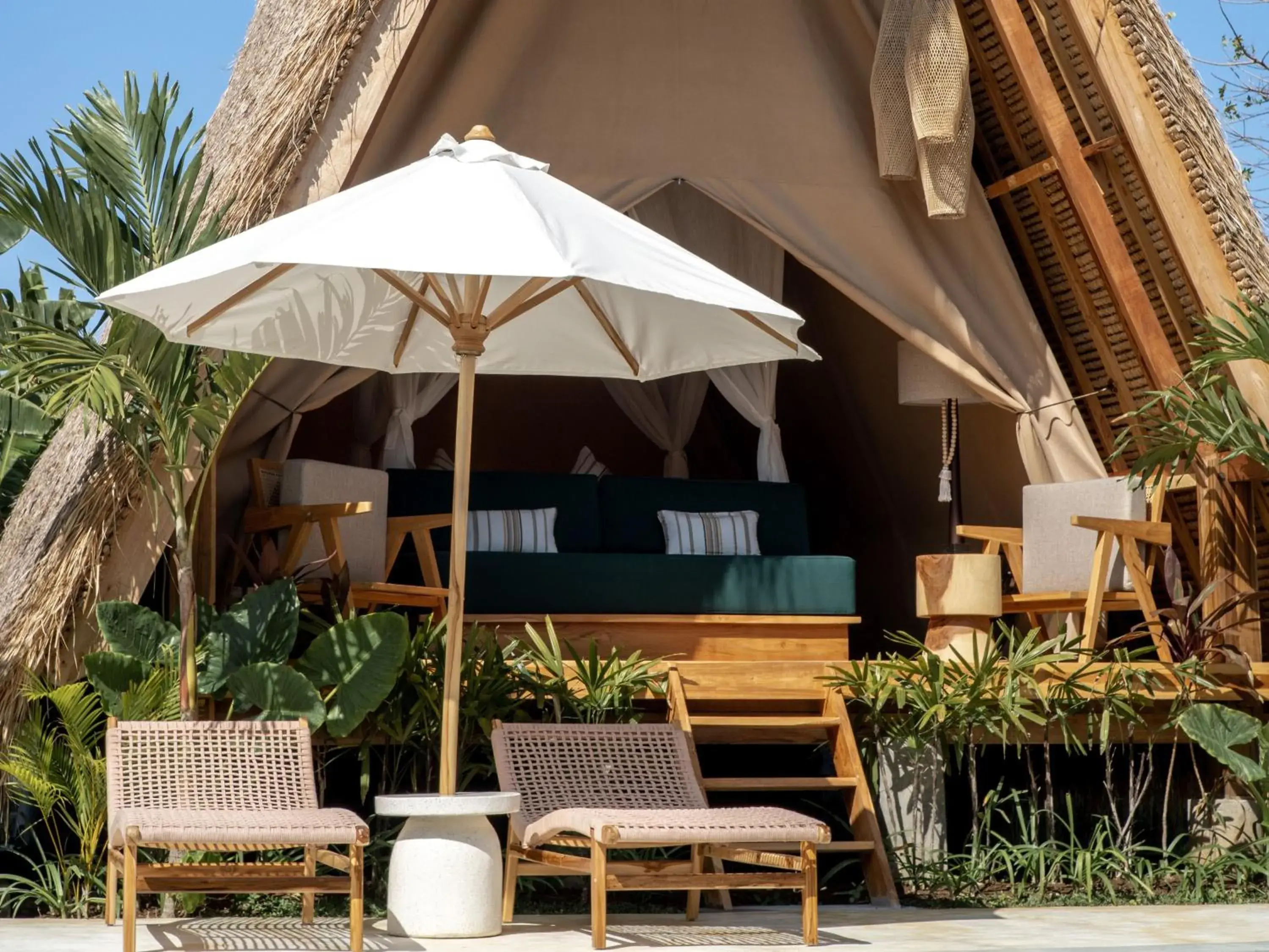 Property building in Dejama Glamping Resort Lombok Property building in Dejama Glamping Resort Lombok