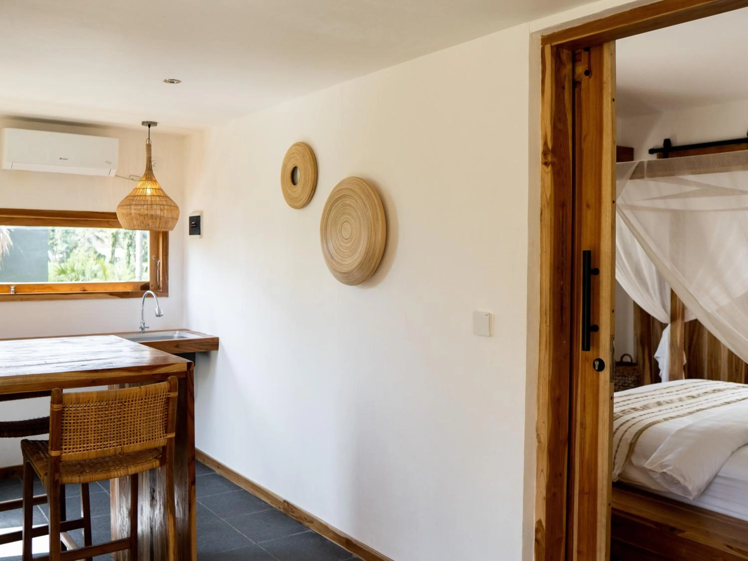 Bed in Dejama Glamping Resort Lombok