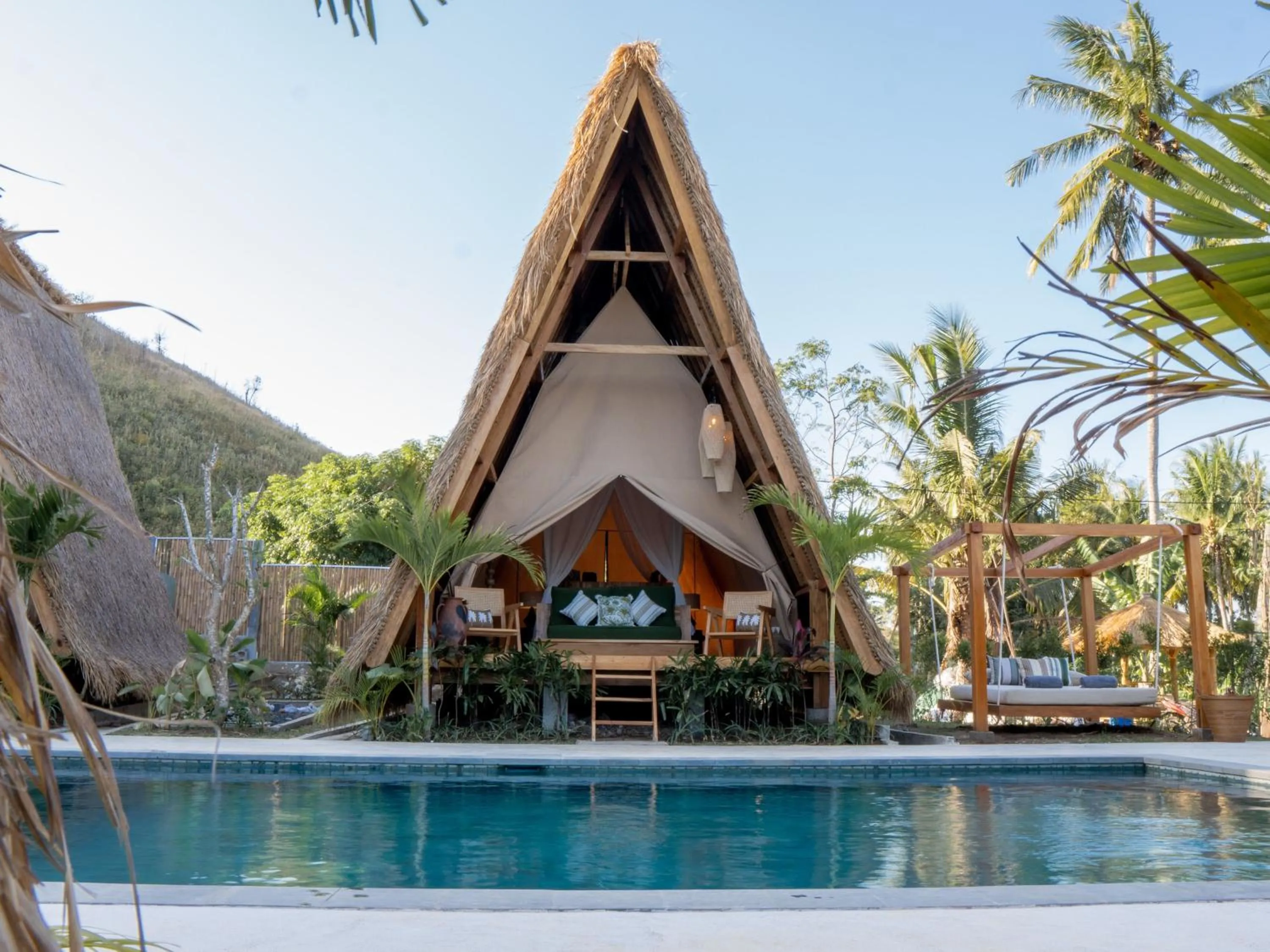 Property building in Dejama Glamping Resort Lombok