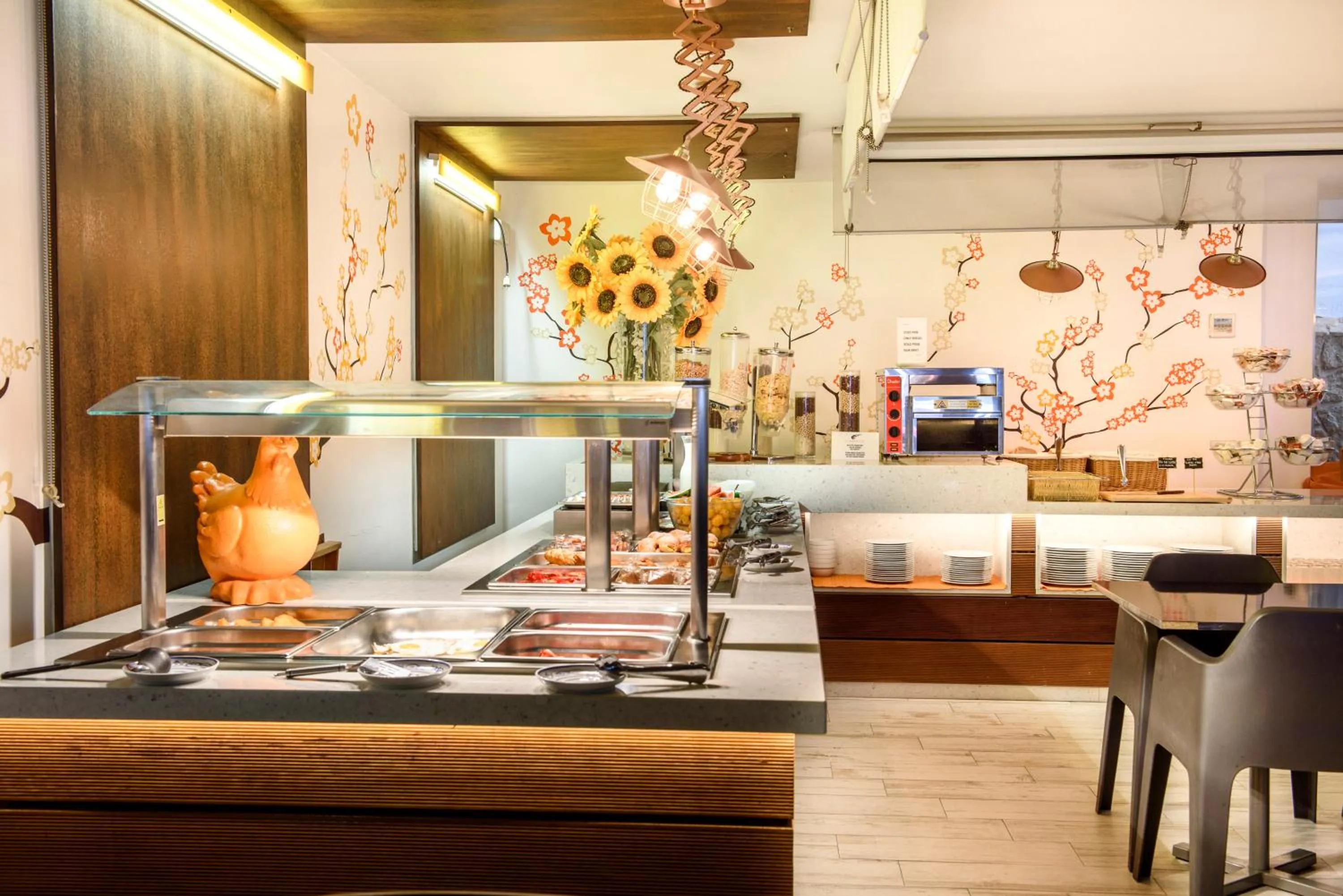 Buffet breakfast in Hotel Florencio Ibiza