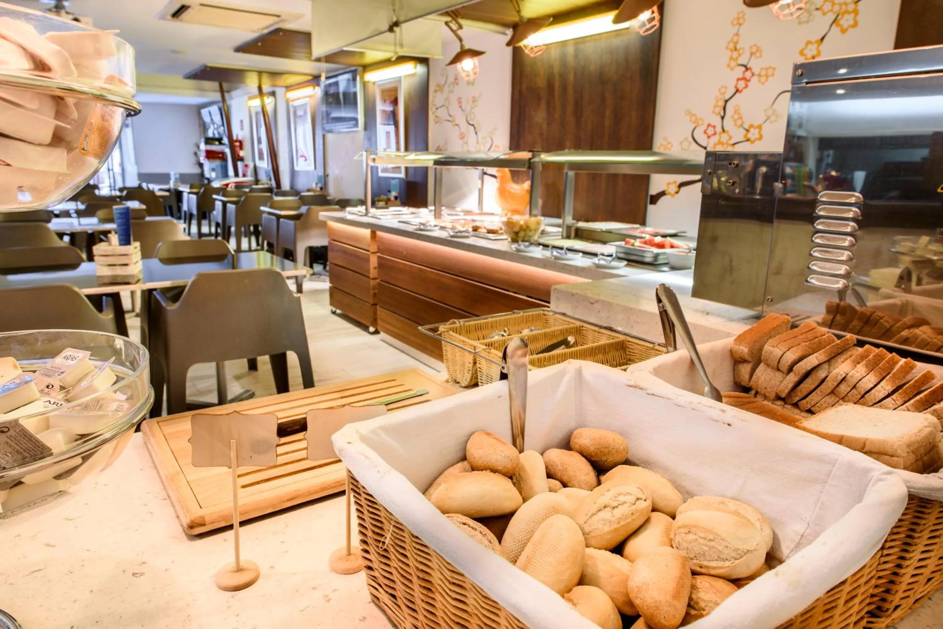 Buffet breakfast in Hotel Florencio Ibiza