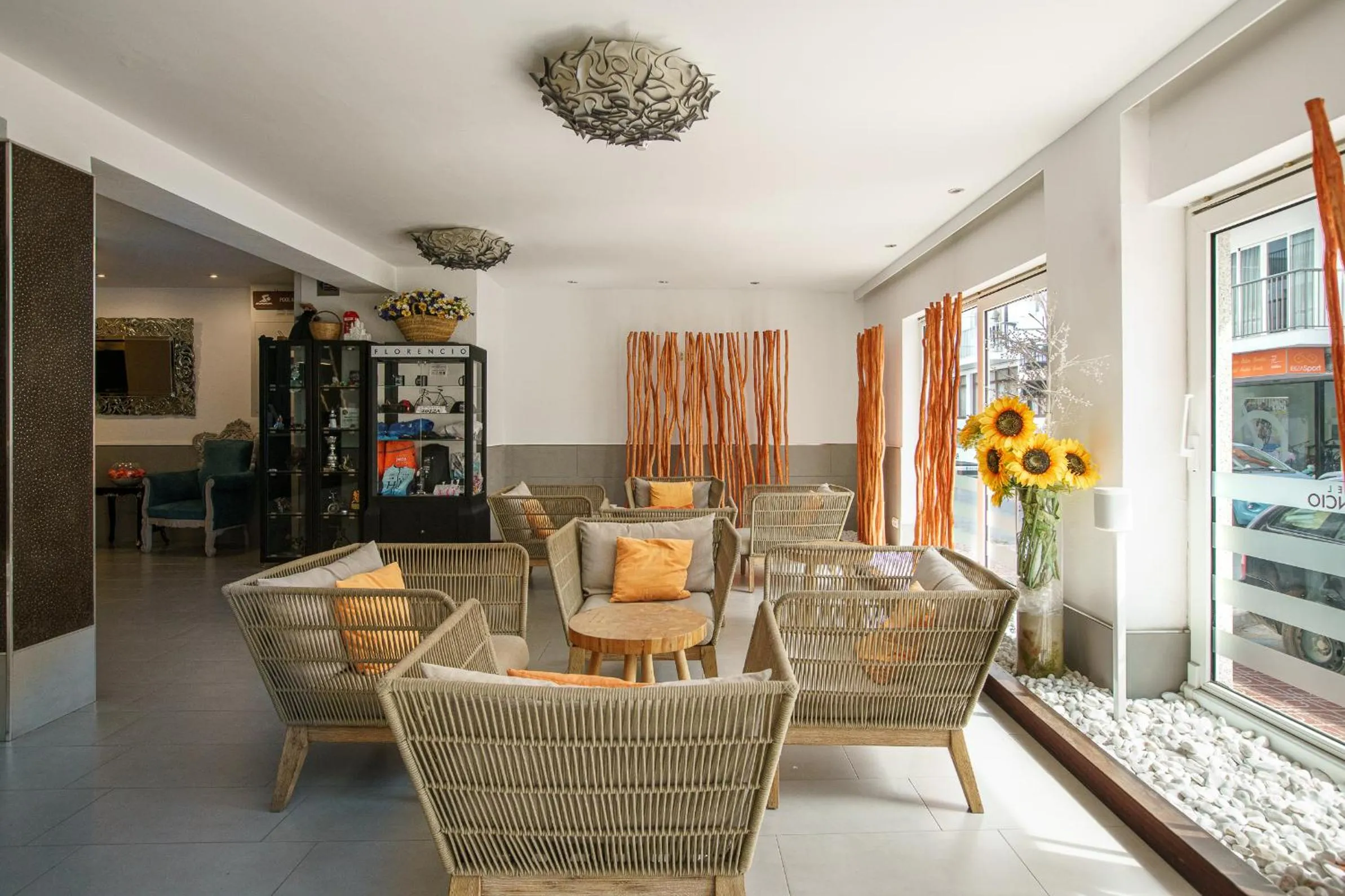 Lobby or reception in Hotel Florencio Ibiza
