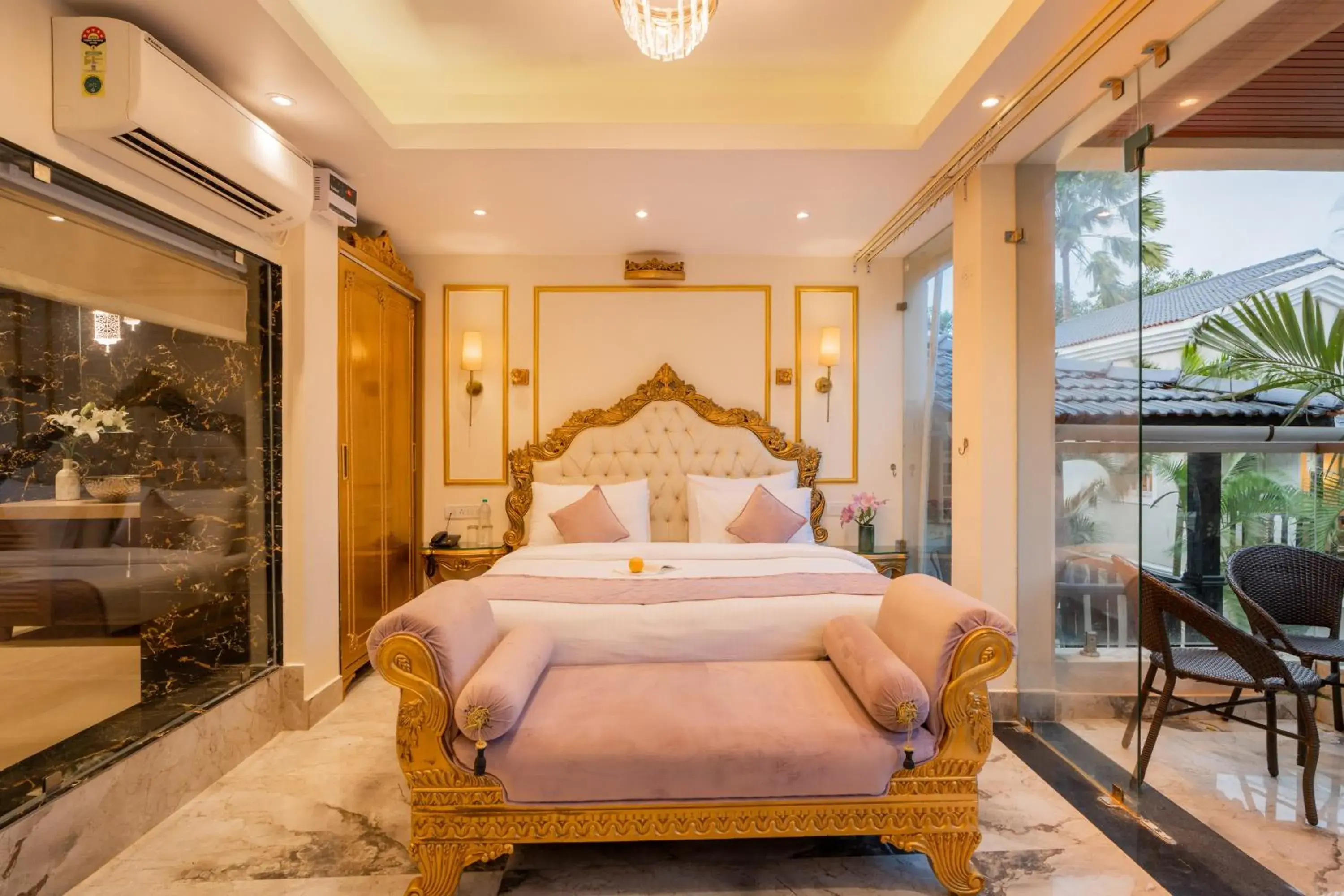 Bed in Emperor Ozran by Alaya Stays Bed in Emperor Ozran by Alaya Stays