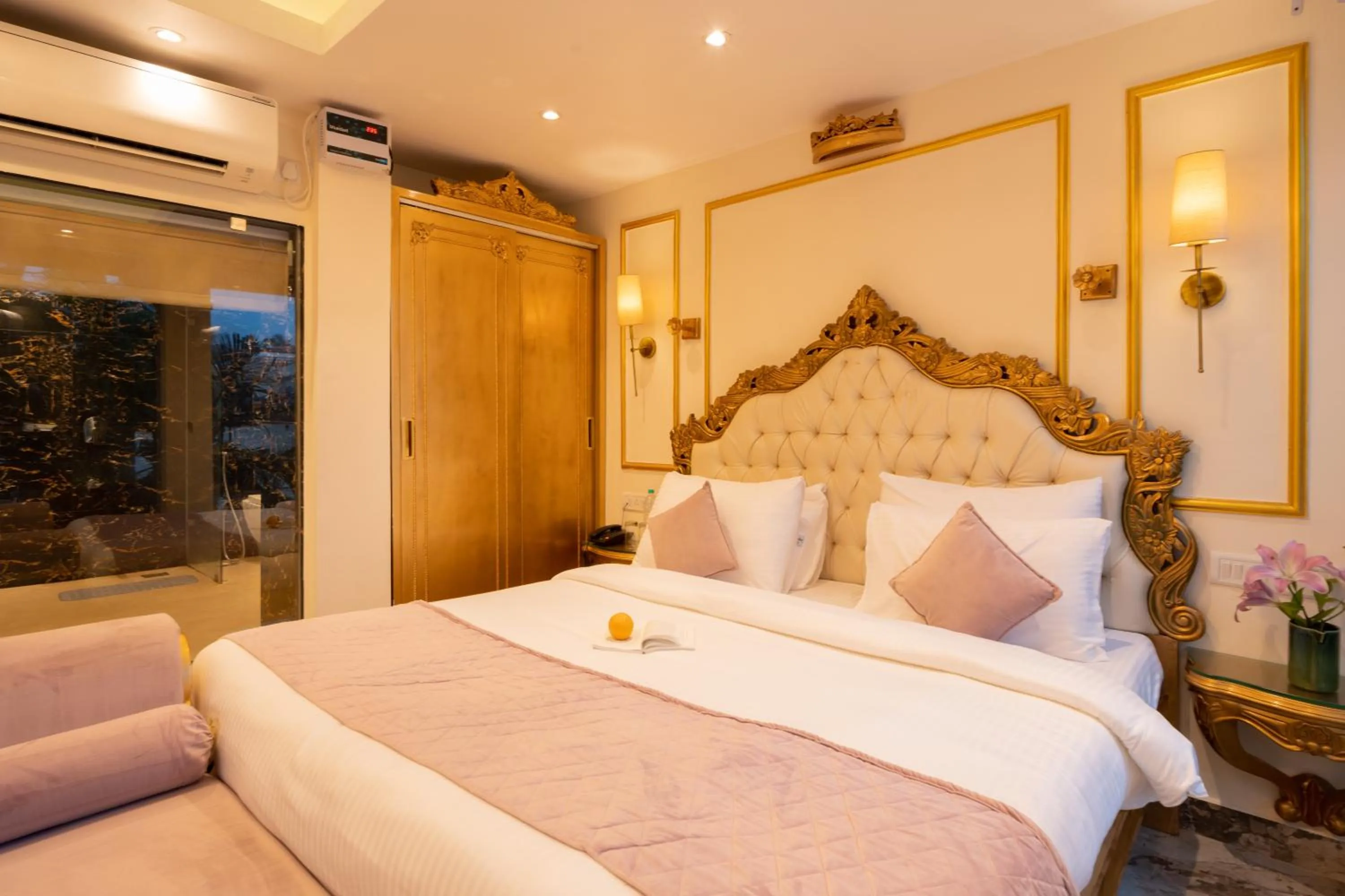 Bed in Emperor Ozran by Alaya Stays