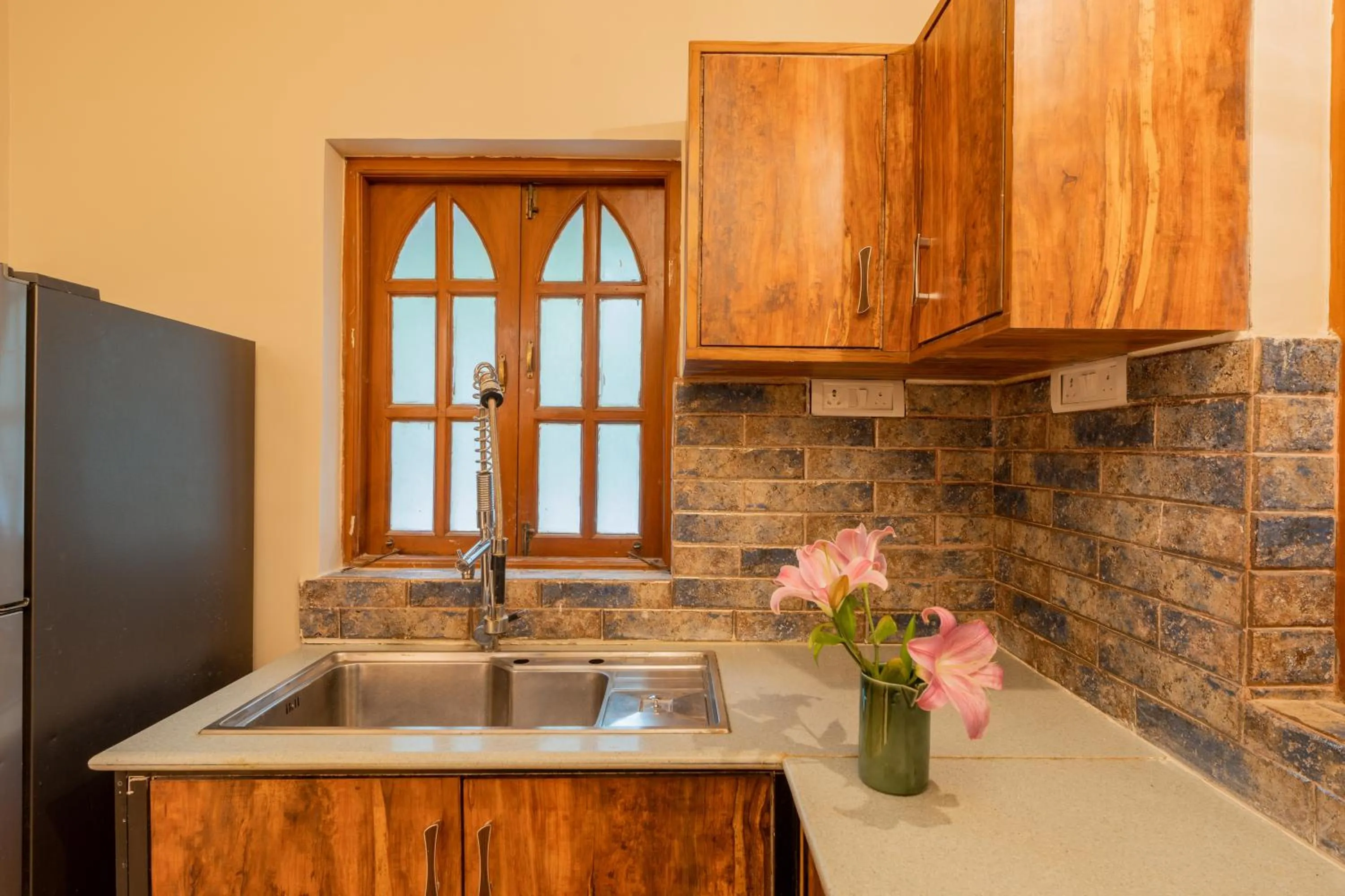 Kitchen or kitchenette in Emperor Ozran by Alaya Stays