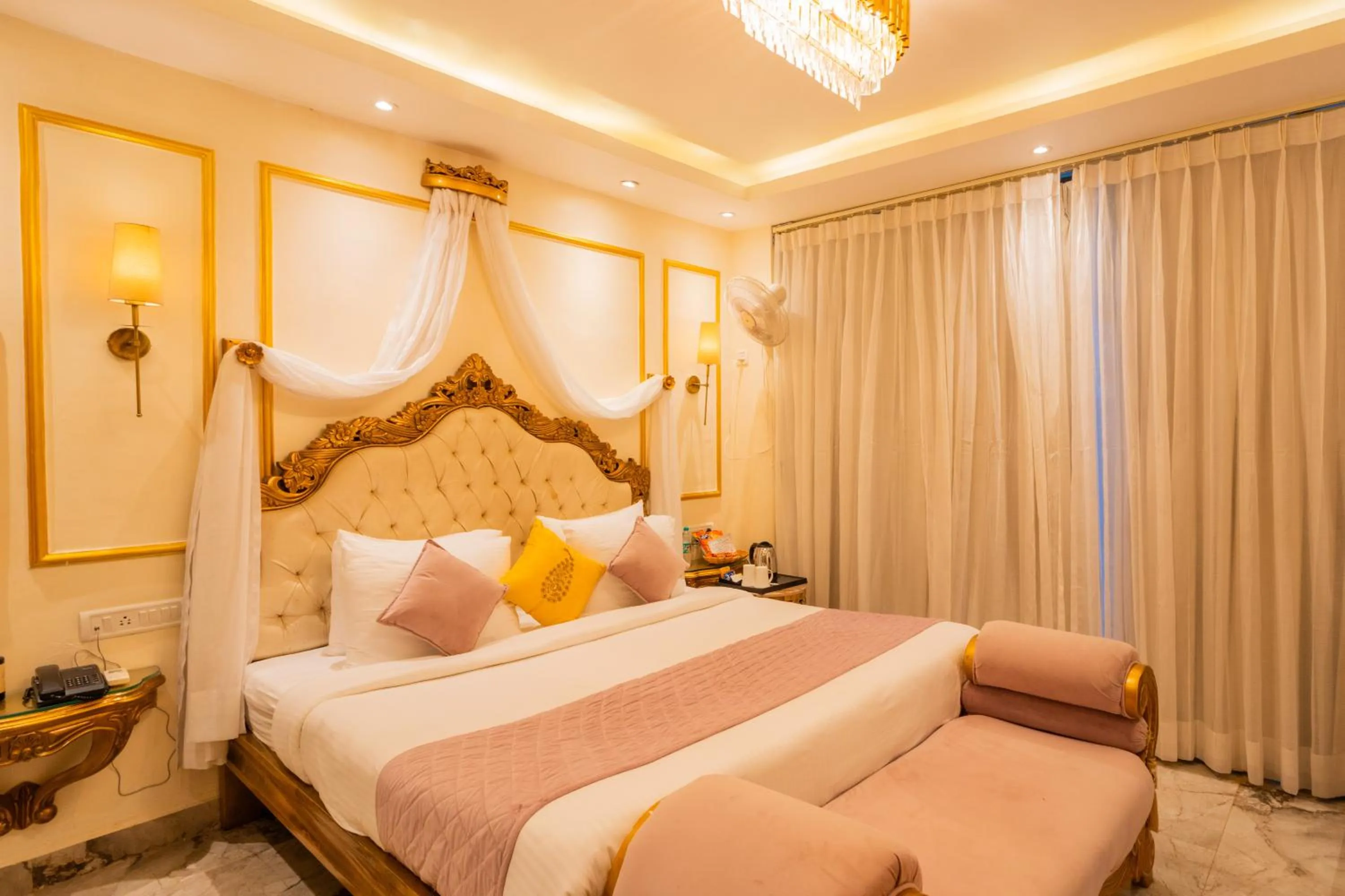 Bed in Emperor Ozran by Alaya Stays