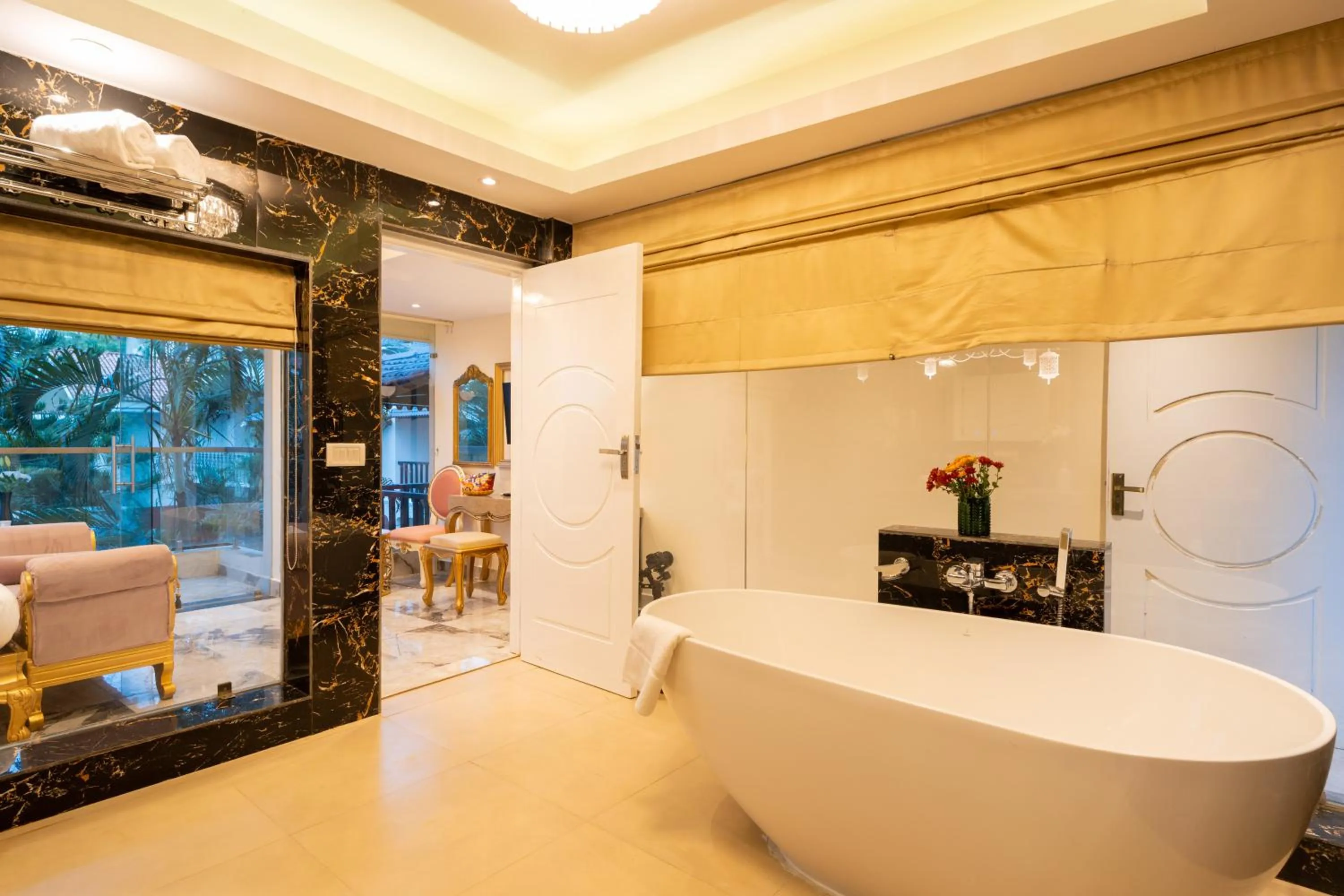 Bathroom in Emperor Ozran by Alaya Stays