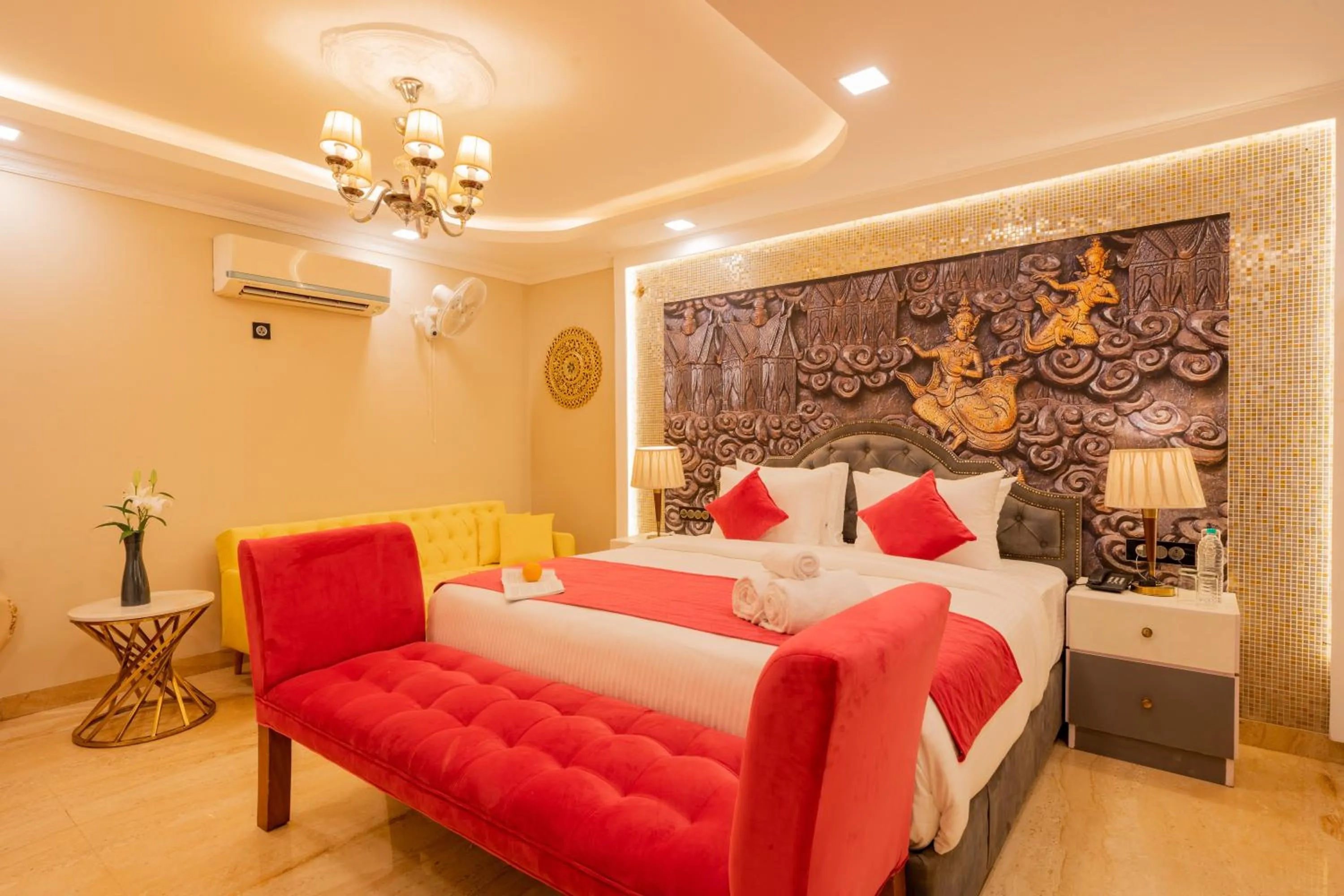 Bed in Emperor Ozran by Alaya Stays