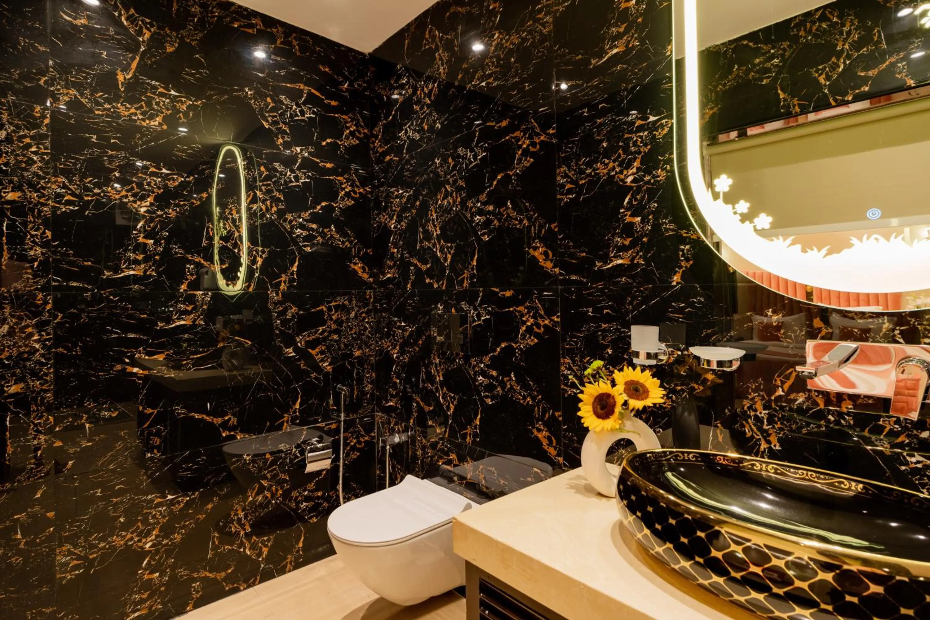 Bathroom in Emperor Ozran by Alaya Stays