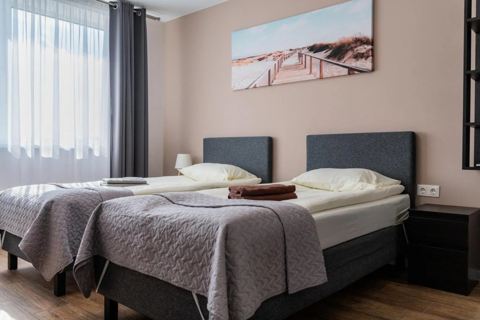 Bed in Svečių namai Imperija