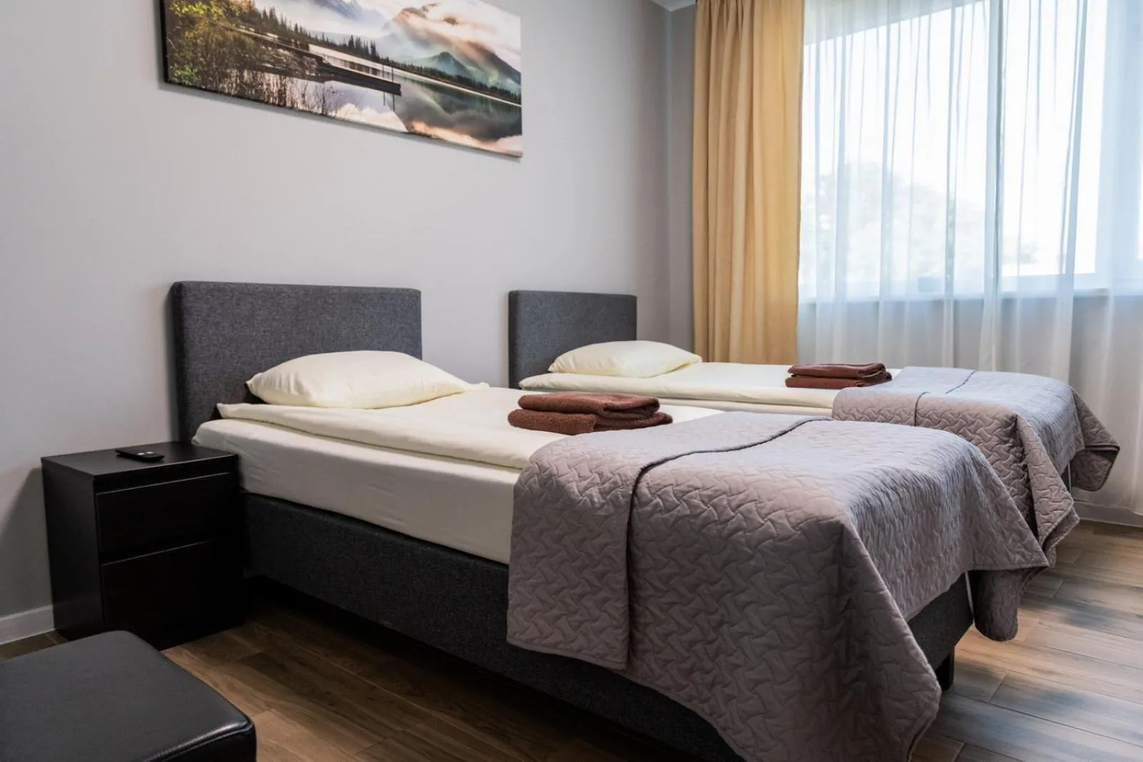 Bed in Svečių namai Imperija